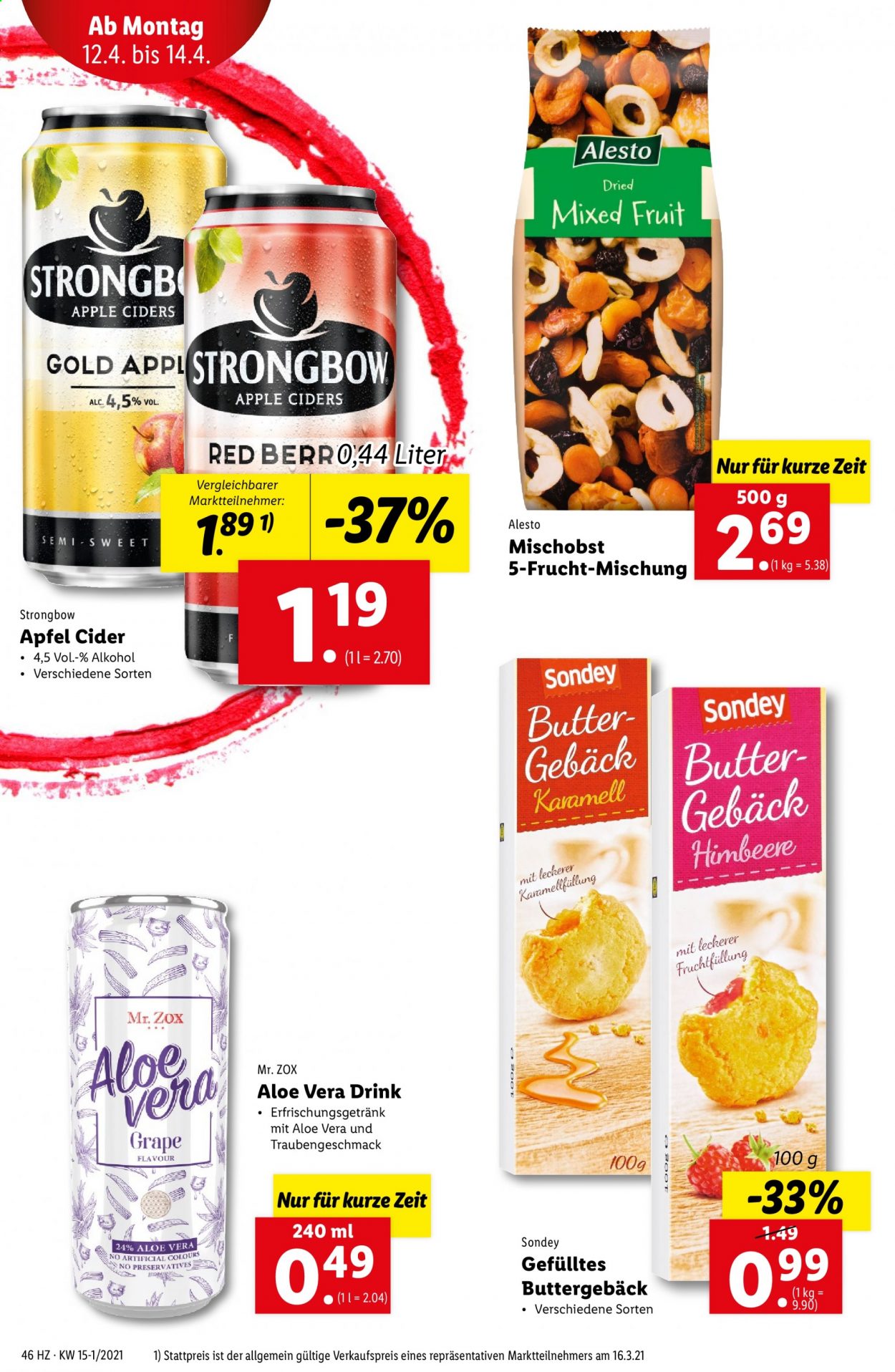 Angebote Lidl - 8.4.2021 - 14.4.2021. Seite 46