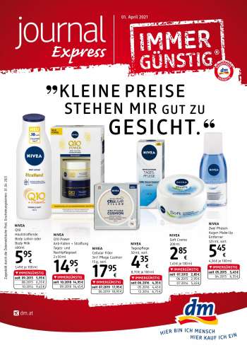 Angebote dm drogerie - 1.4.2021 - 30.4.2021.