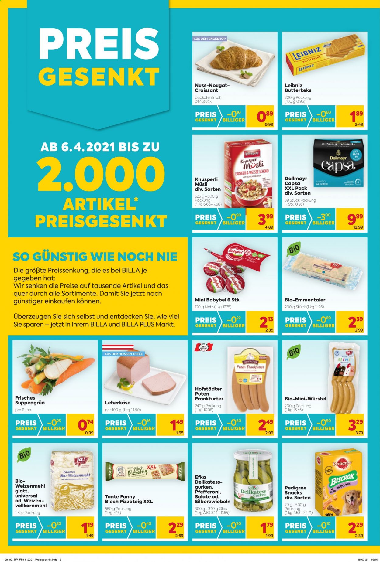 Angebote Billa - 6.4.2021 - 14.4.2021. Seite 8