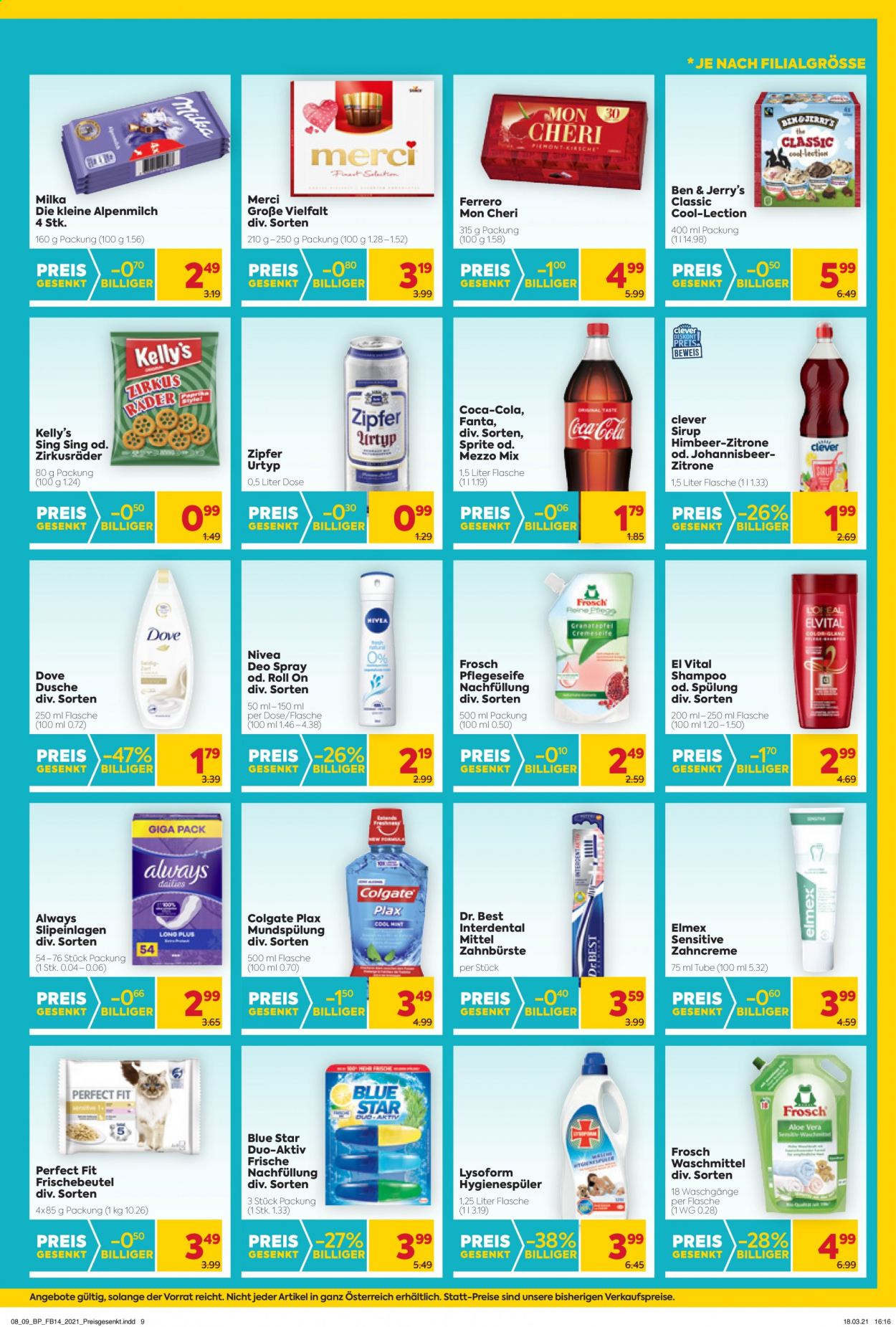 Angebote Billa - 6.4.2021 - 14.4.2021. Seite 9