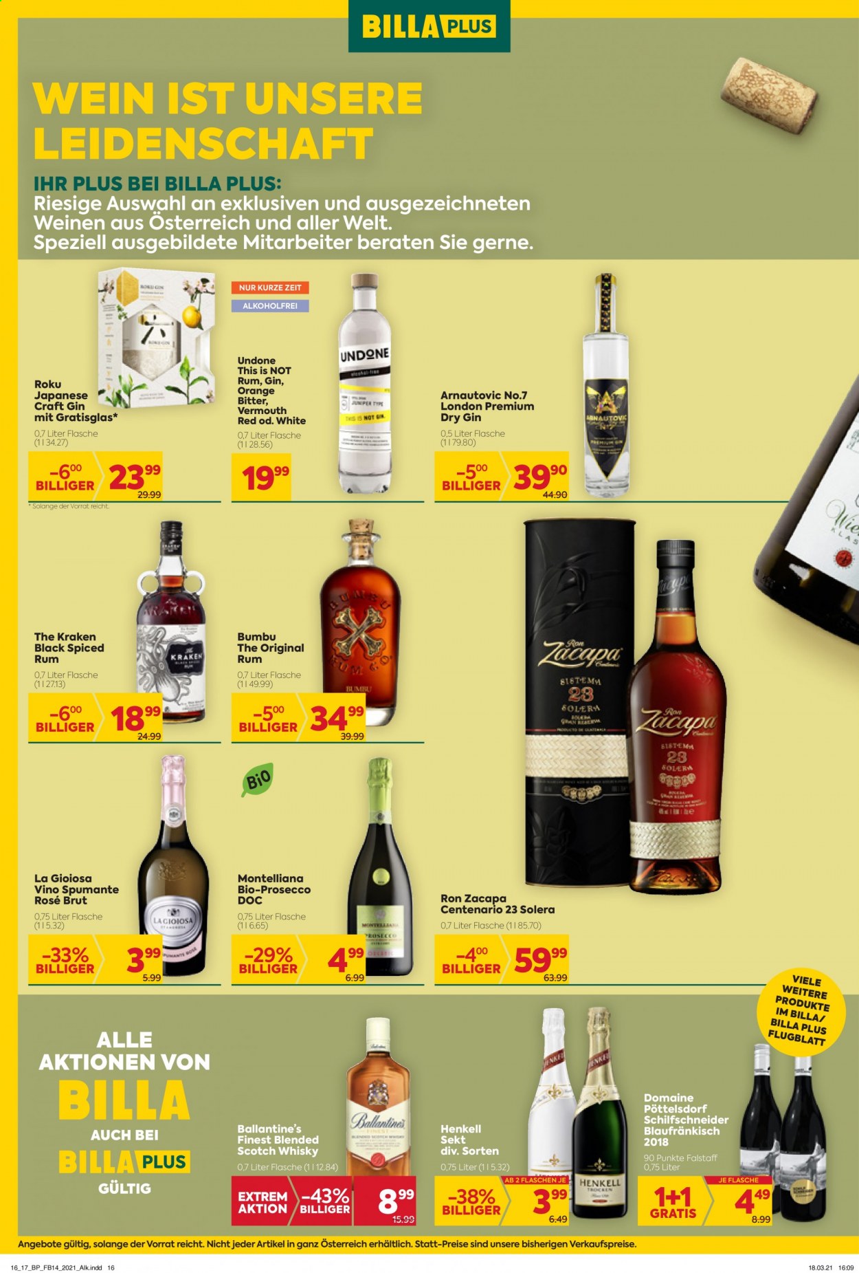 Angebote Billa - 6.4.2021 - 14.4.2021. Seite 16