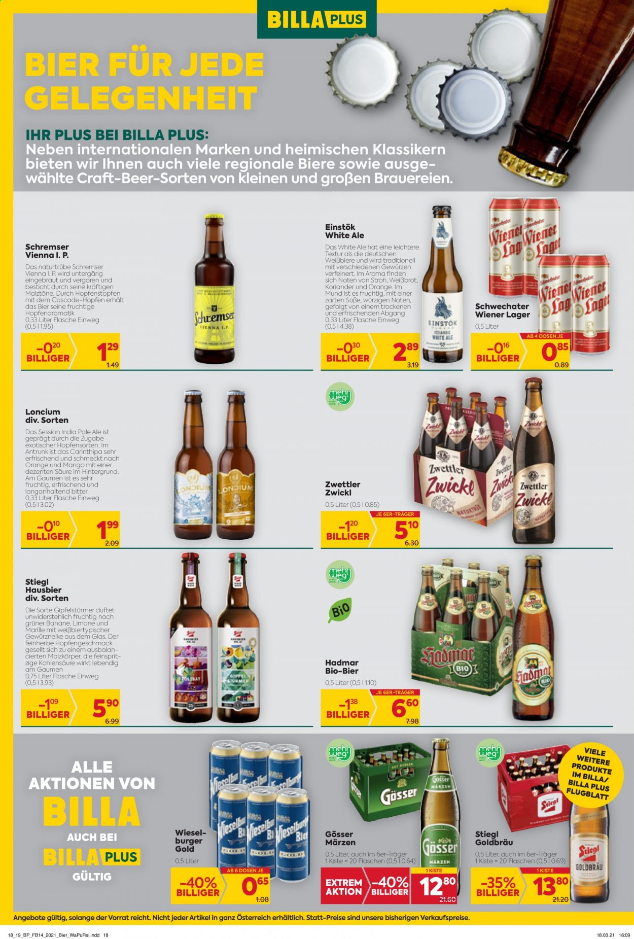 Angebote Billa - 6.4.2021 - 14.4.2021. Seite 18