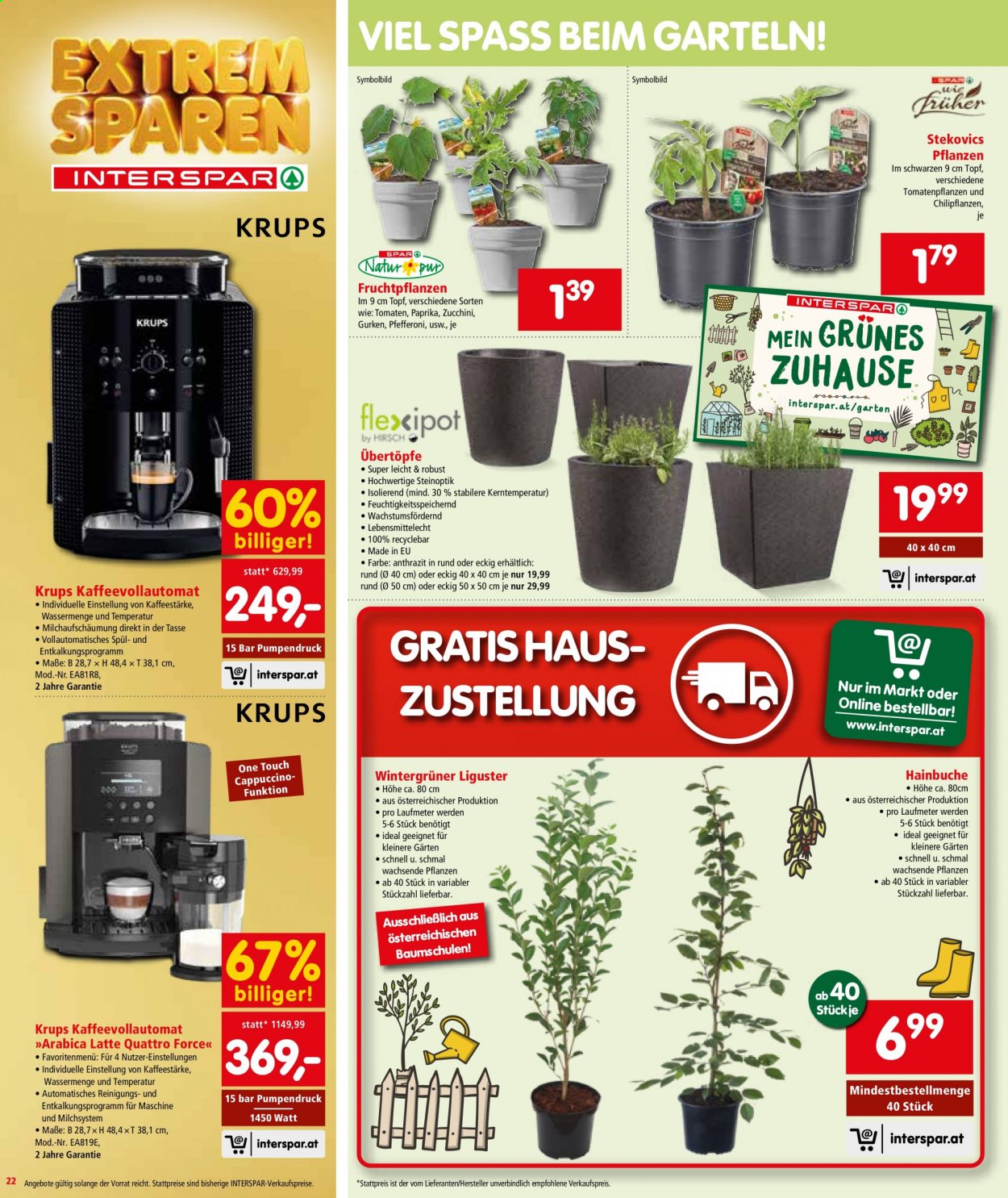 Angebote INTERSPAR - 8.4.2021 - 21.4.2021. Seite 22