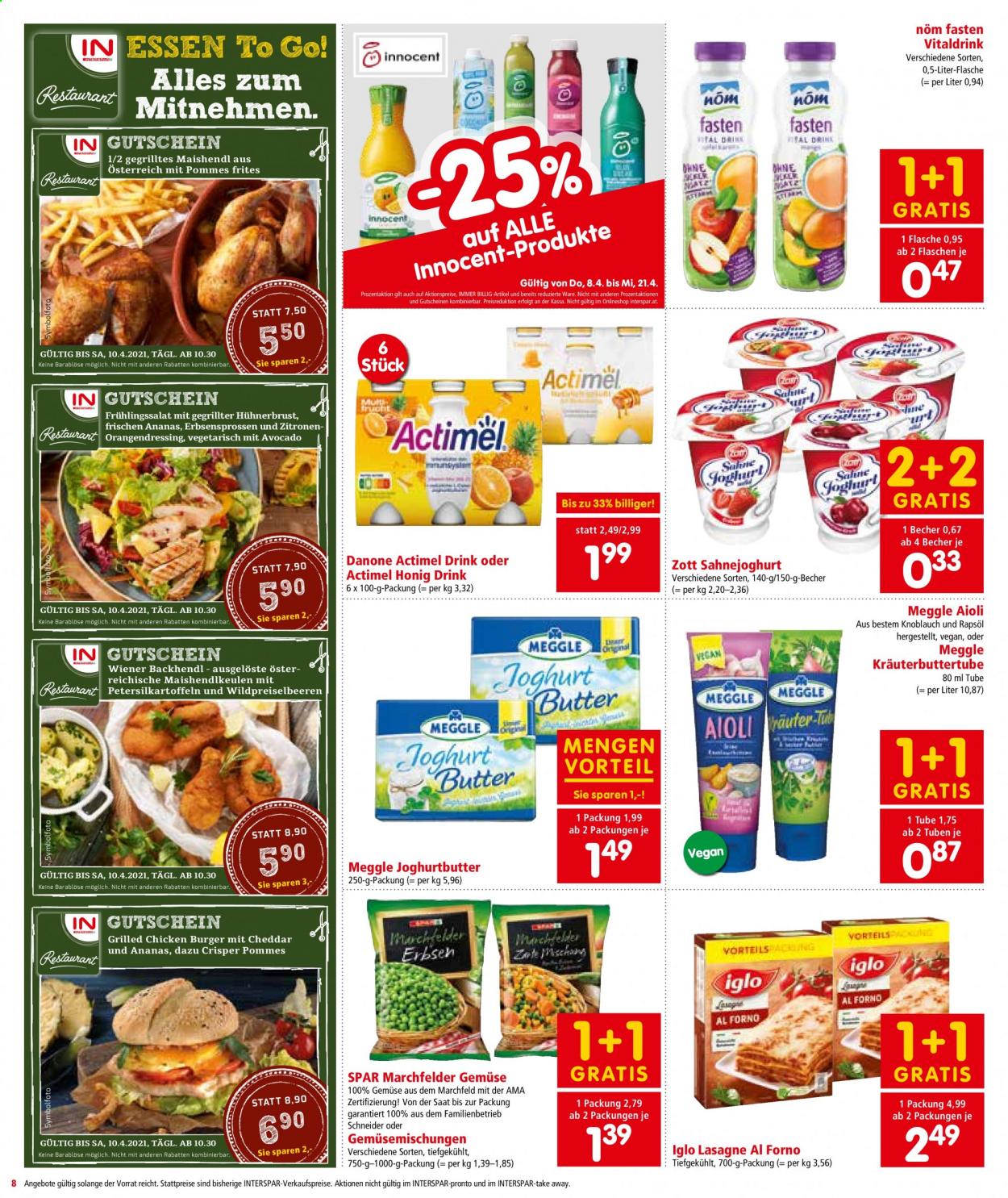 Angebote INTERSPAR - 8.4.2021 - 21.4.2021. Seite 8