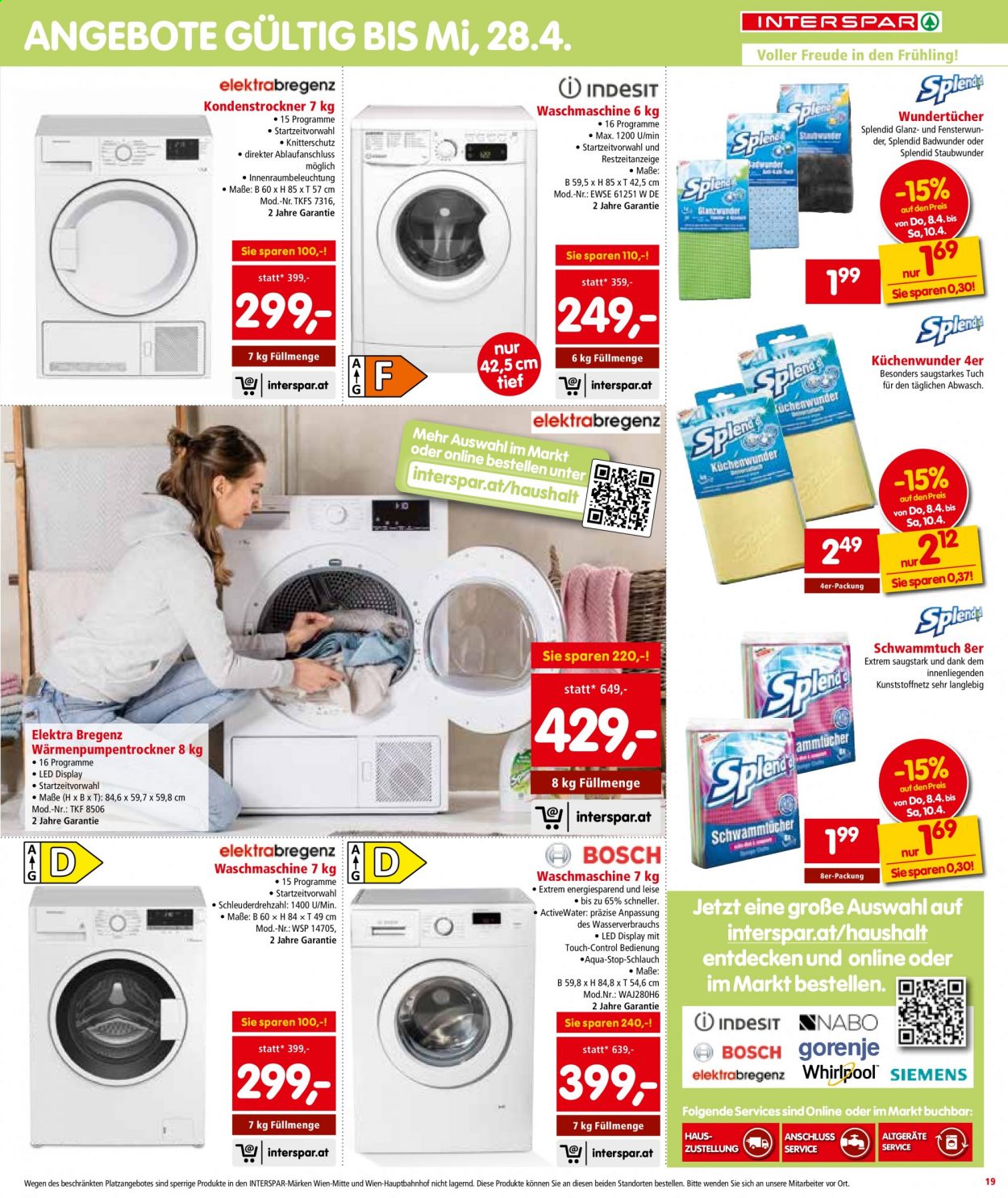 Angebote INTERSPAR - 8.4.2021 - 21.4.2021. Seite 19