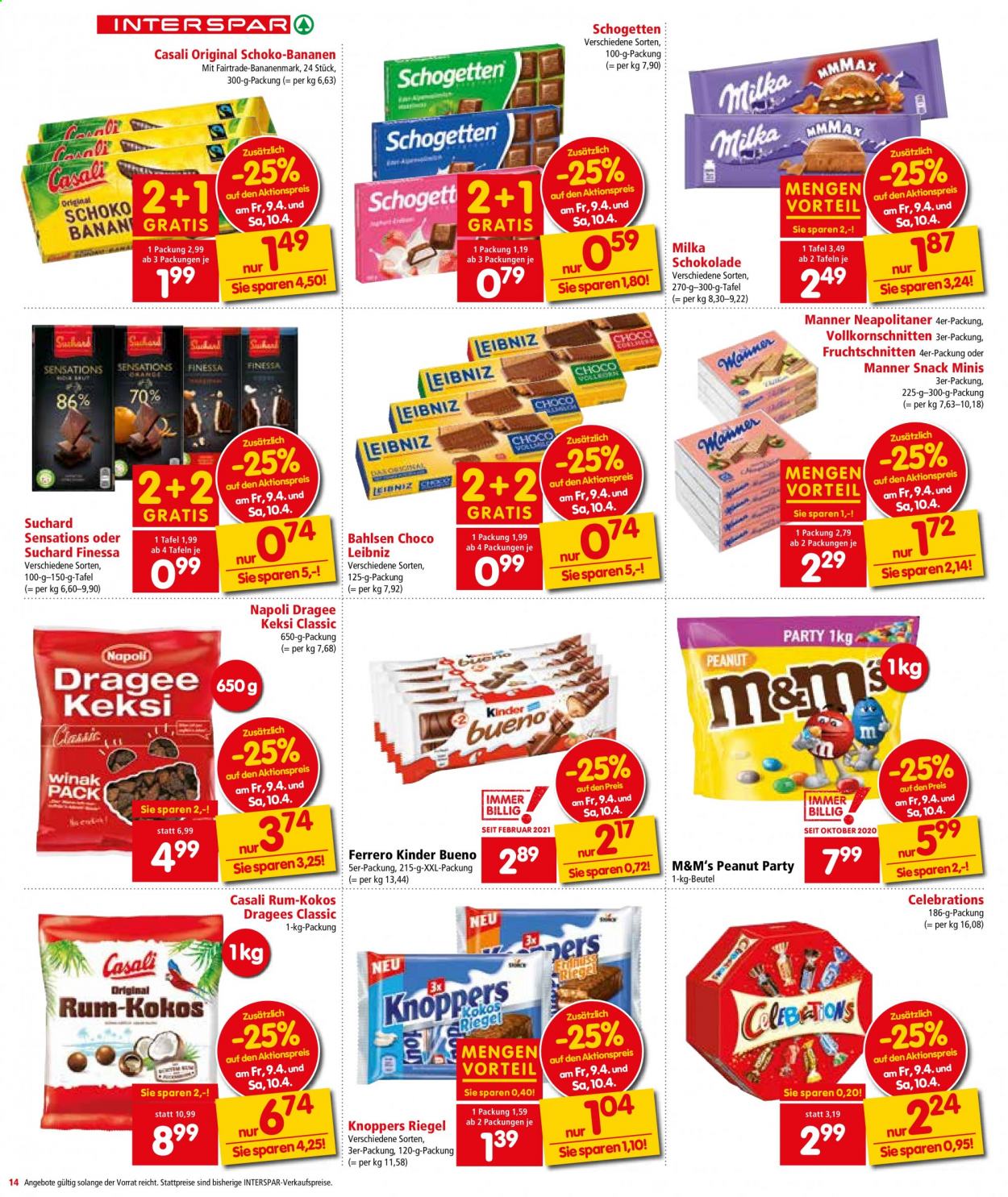 Angebote INTERSPAR - 8.4.2021 - 21.4.2021. Seite 14