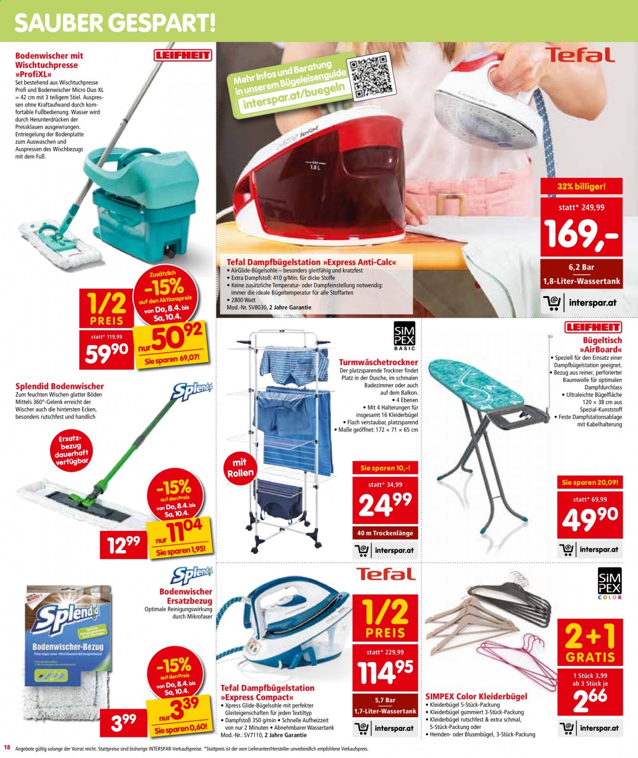 Angebote INTERSPAR - 8.4.2021 - 21.4.2021. Seite 18
