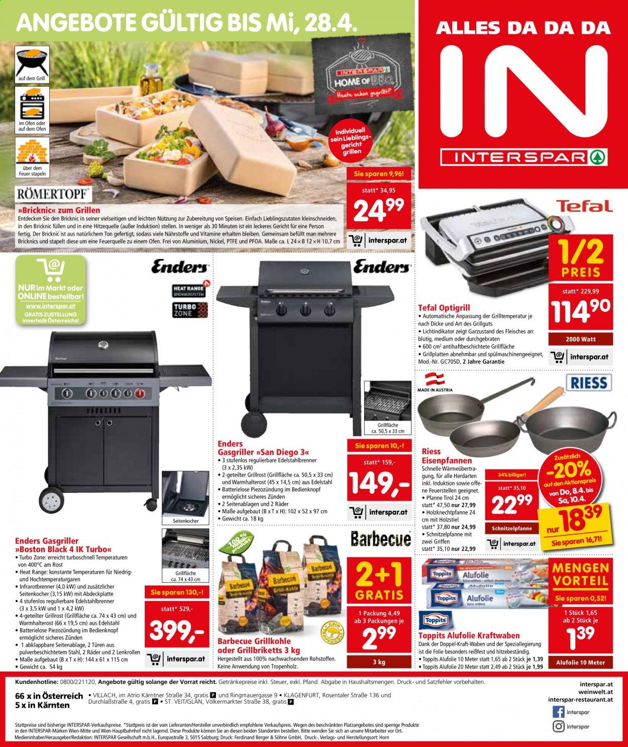 Angebote INTERSPAR - 8.4.2021 - 21.4.2021. Seite 24