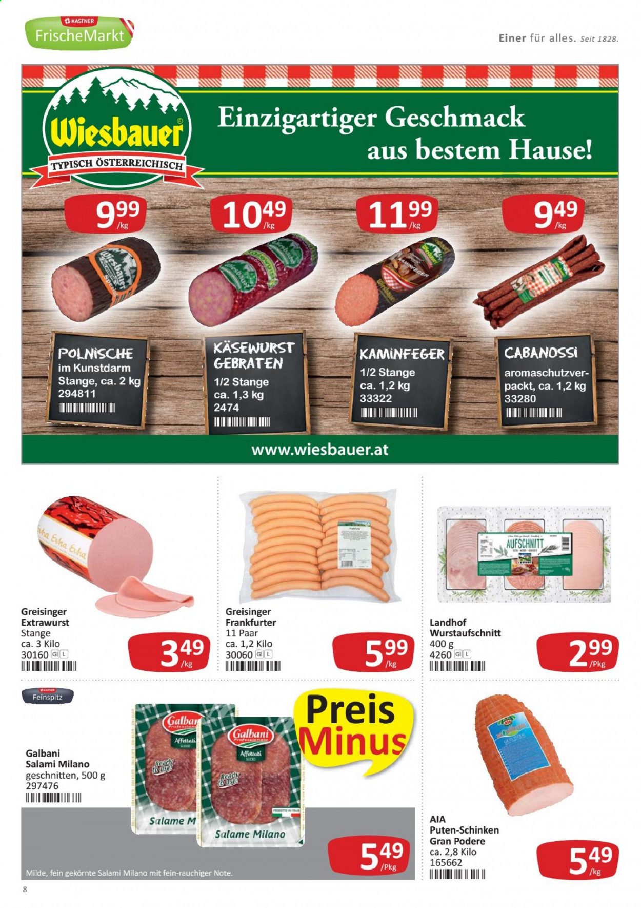 Angebote KASTNER - 12.4.2021 - 24.4.2021. Seite 8