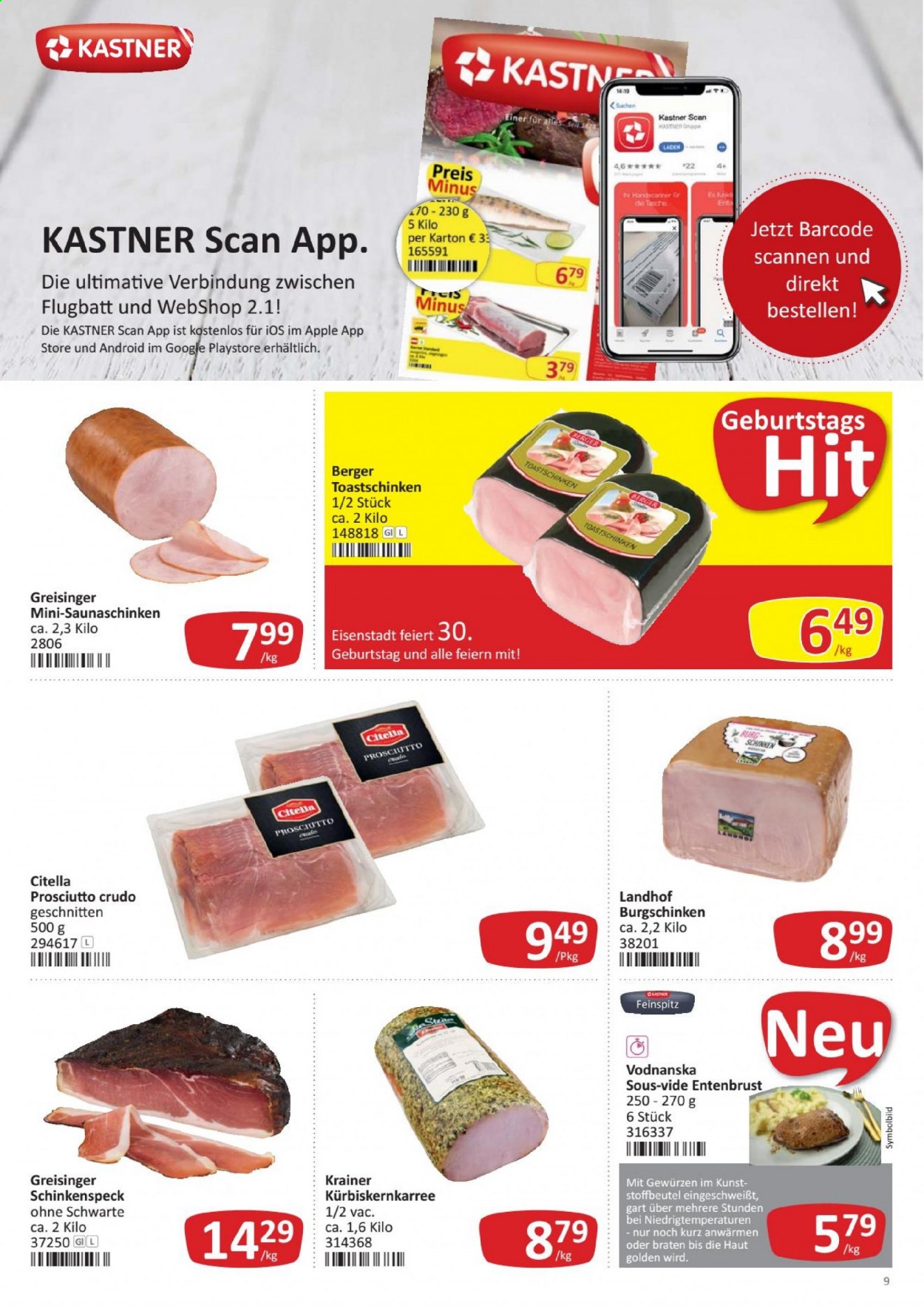 Angebote KASTNER - 12.4.2021 - 24.4.2021. Seite 9