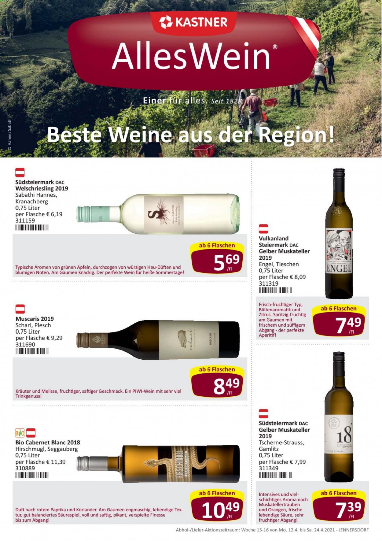 Angebote KASTNER - 12.4.2021 - 24.4.2021. Seite 9
