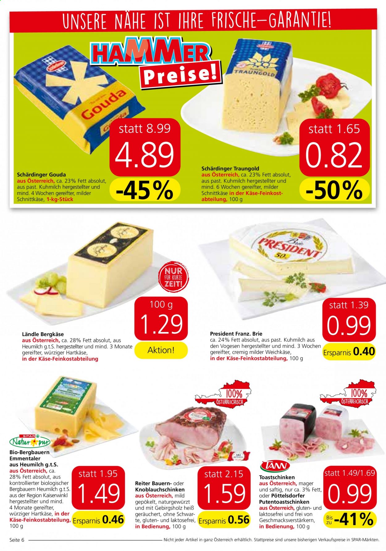 Angebote SPAR - 8.4.2021 - 21.4.2021. Seite 6