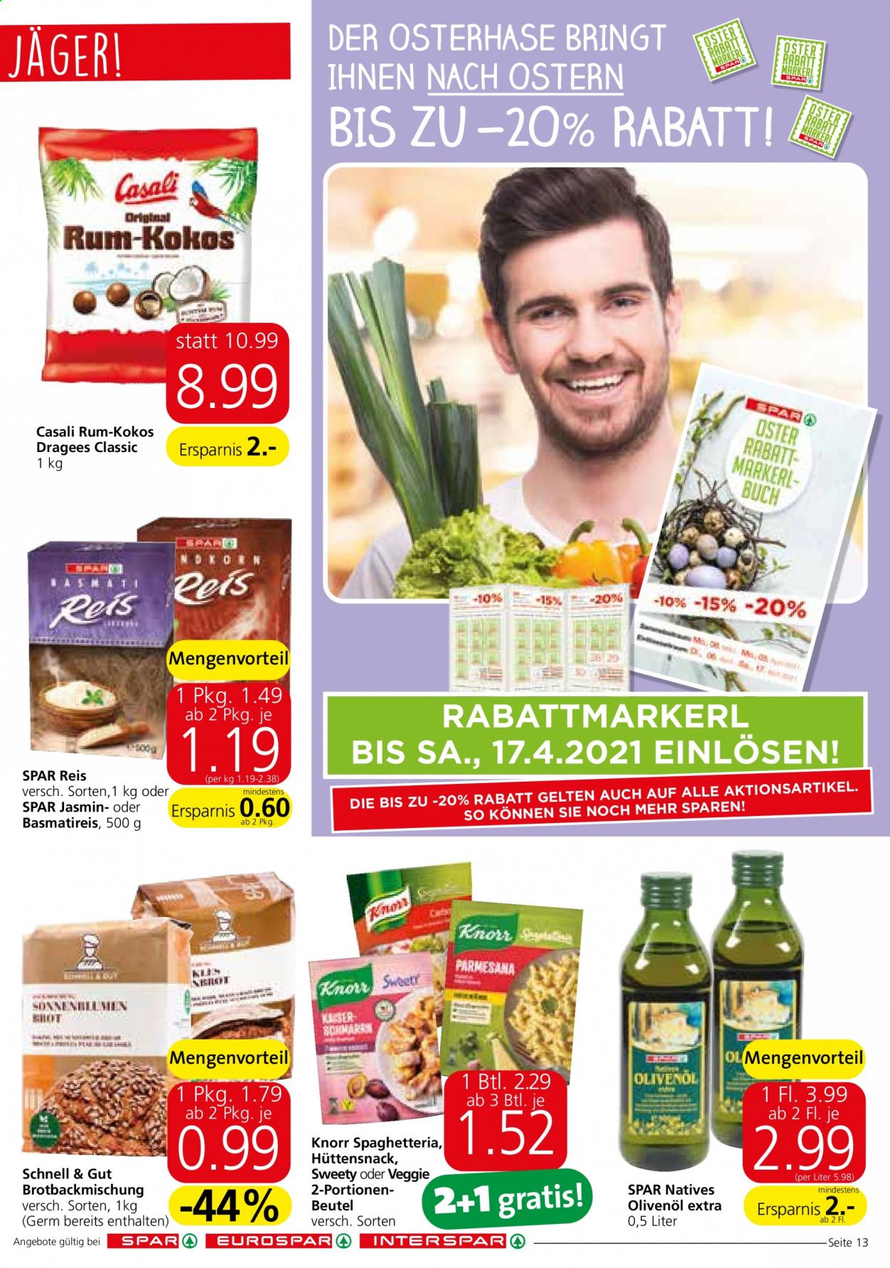 Angebote SPAR - 8.4.2021 - 21.4.2021. Seite 13