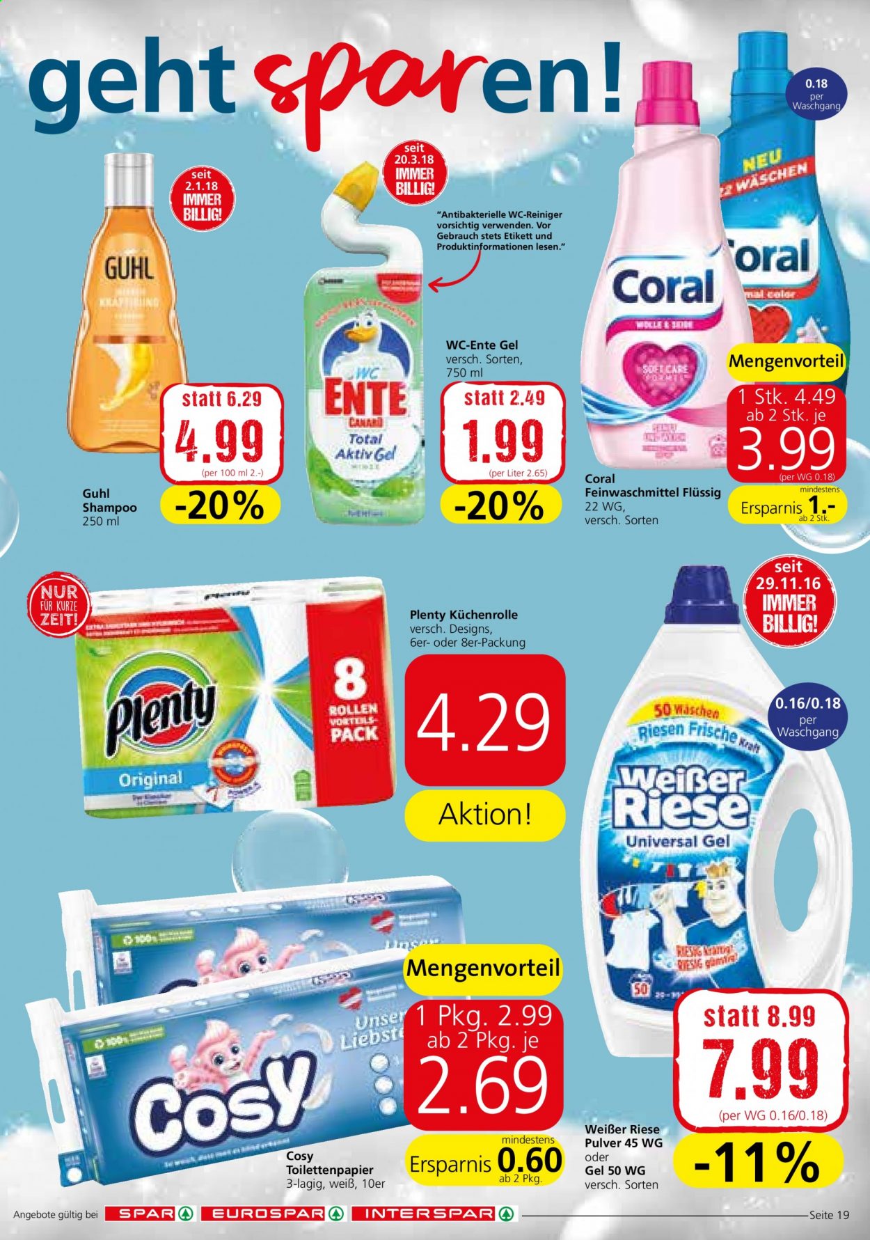 Angebote SPAR - 8.4.2021 - 21.4.2021. Seite 19