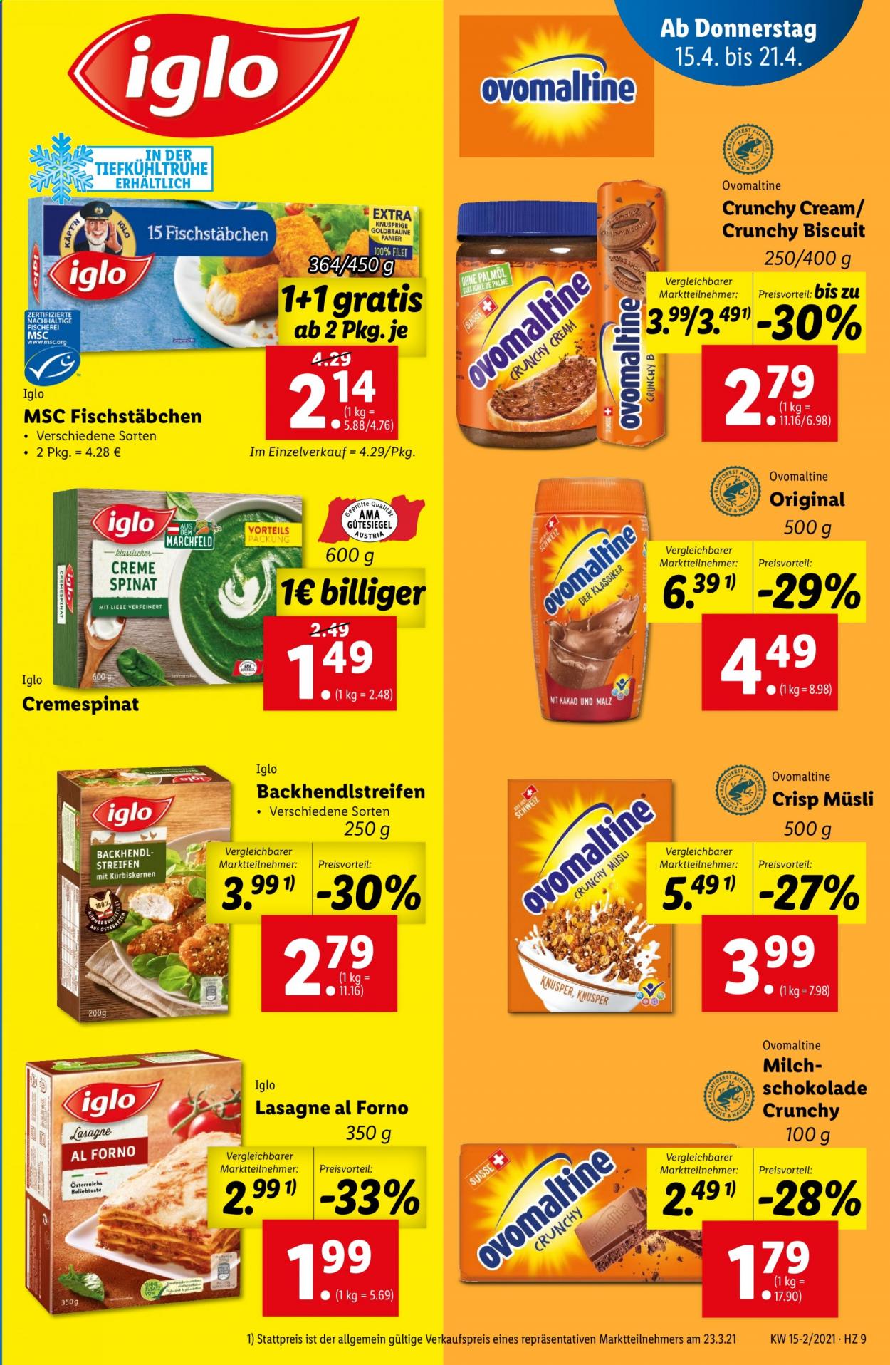 Angebote Lidl - 15.4.2021 - 21.4.2021. Seite 9