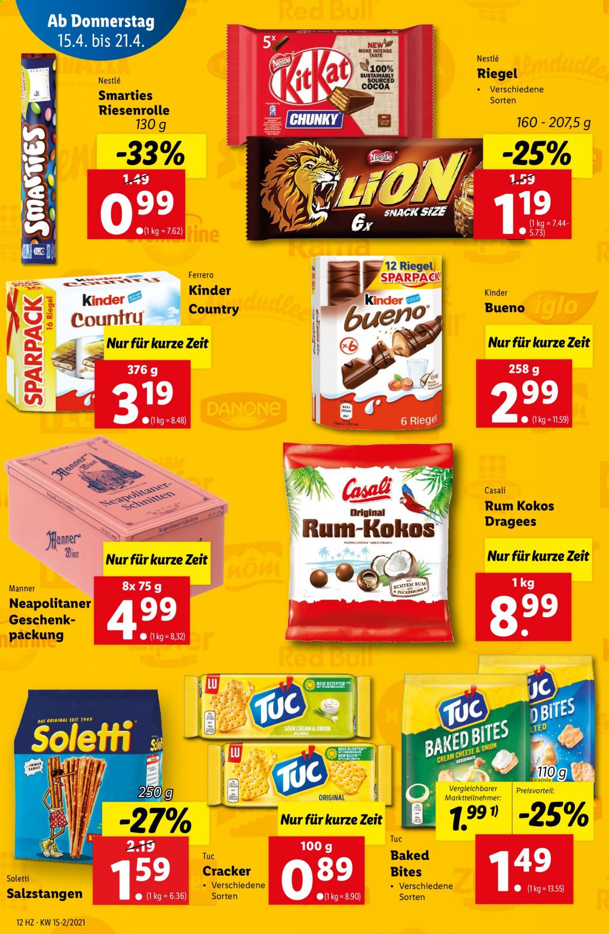 Angebote Lidl - 15.4.2021 - 21.4.2021. Seite 12