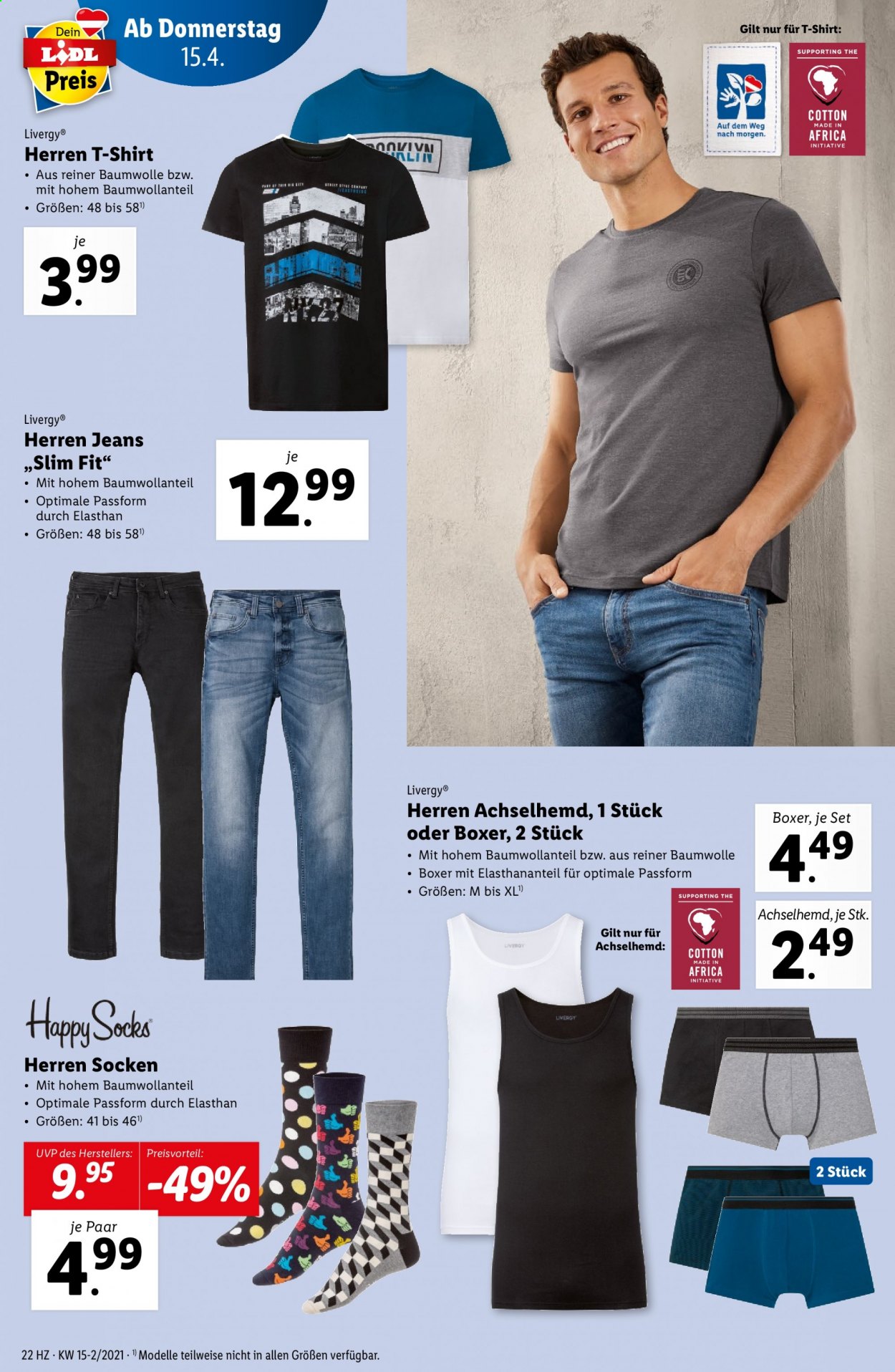 Angebote Lidl - 15.4.2021 - 21.4.2021. Seite 22