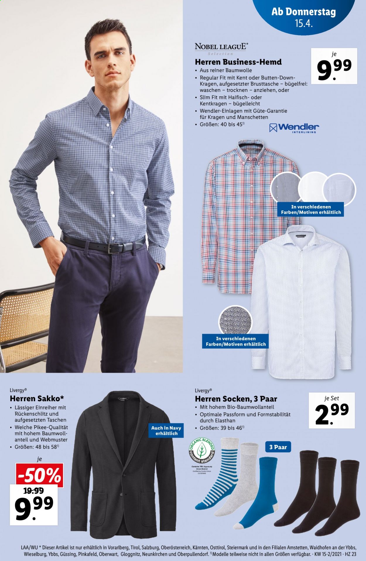 Angebote Lidl - 15.4.2021 - 21.4.2021. Seite 23