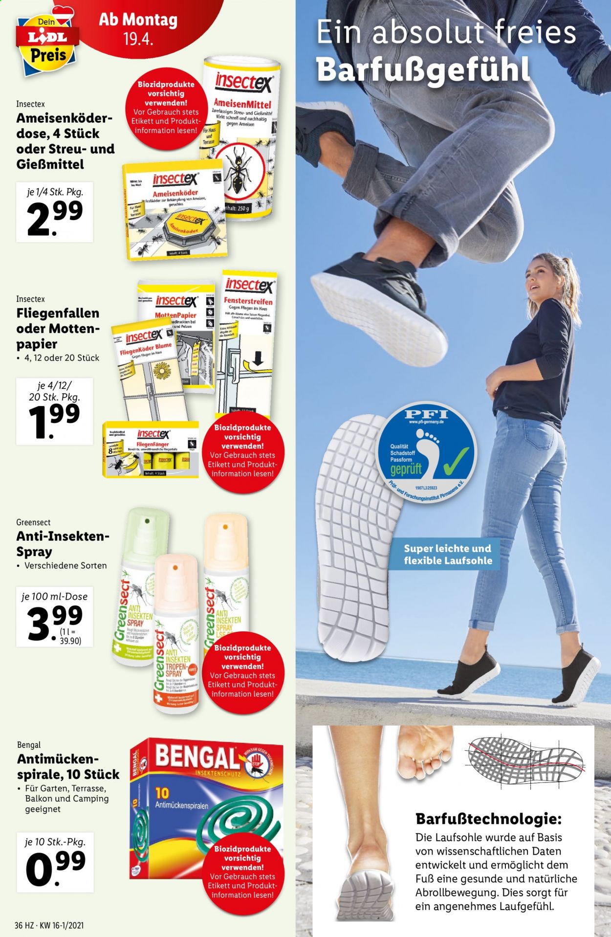 Angebote Lidl - 15.4.2021 - 21.4.2021. Seite 36