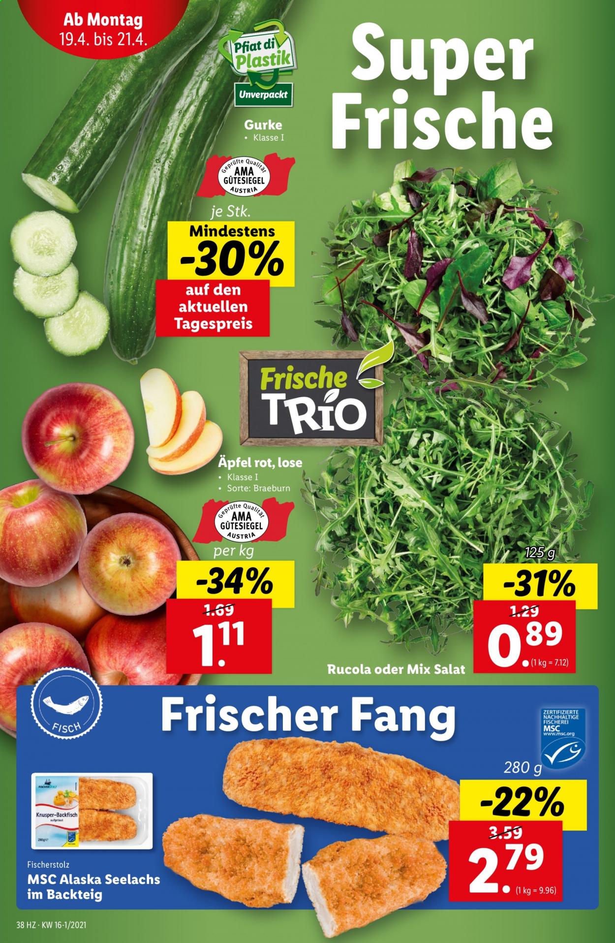 Angebote Lidl - 15.4.2021 - 21.4.2021. Seite 38