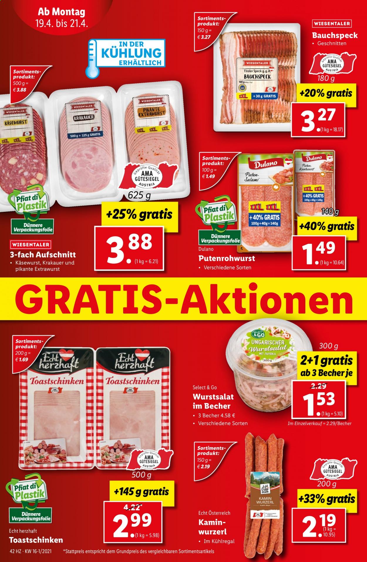 Angebote Lidl - 15.4.2021 - 21.4.2021. Seite 42