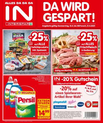 Angebote INTERSPAR - 15.4.2021 - 21.4.2021.