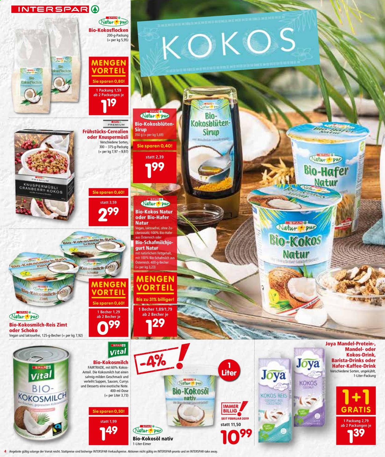 Angebote INTERSPAR - 15.4.2021 - 21.4.2021. Seite 4