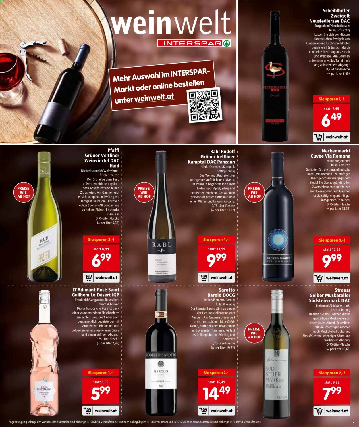 Angebote INTERSPAR - 15.4.2021 - 21.4.2021. Seite 7