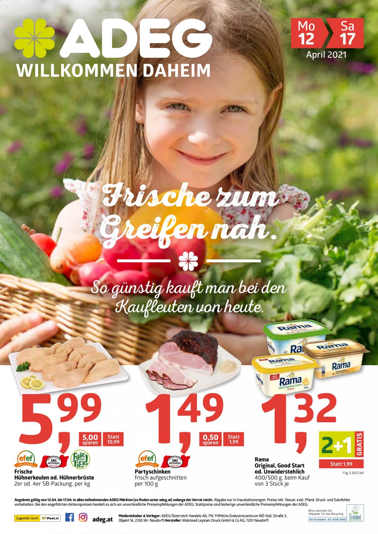 Angebote ADEG - 12.4.2021 - 17.4.2021. Seite 1