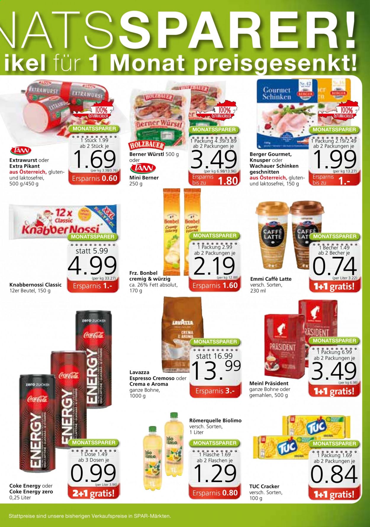 Angebote SPAR - 15.4.2021 - 21.4.2021. Seite 7