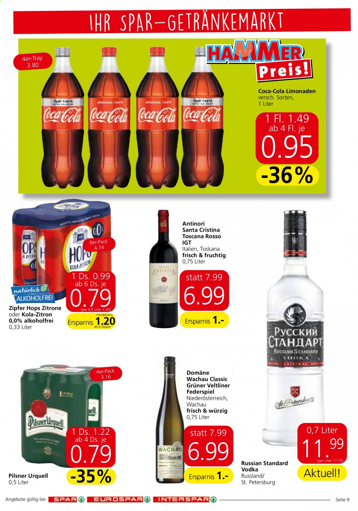 Angebote SPAR - 15.4.2021 - 21.4.2021. Seite 9