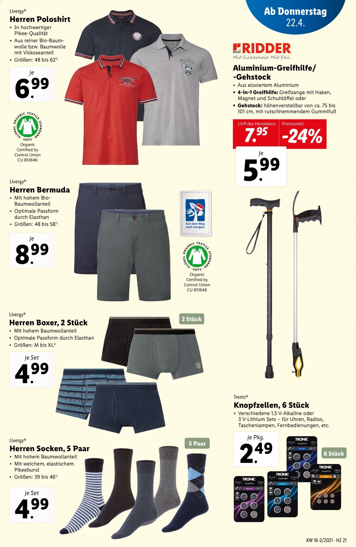 Angebote Lidl - 22.4.2021 - 28.4.2021. Seite 21