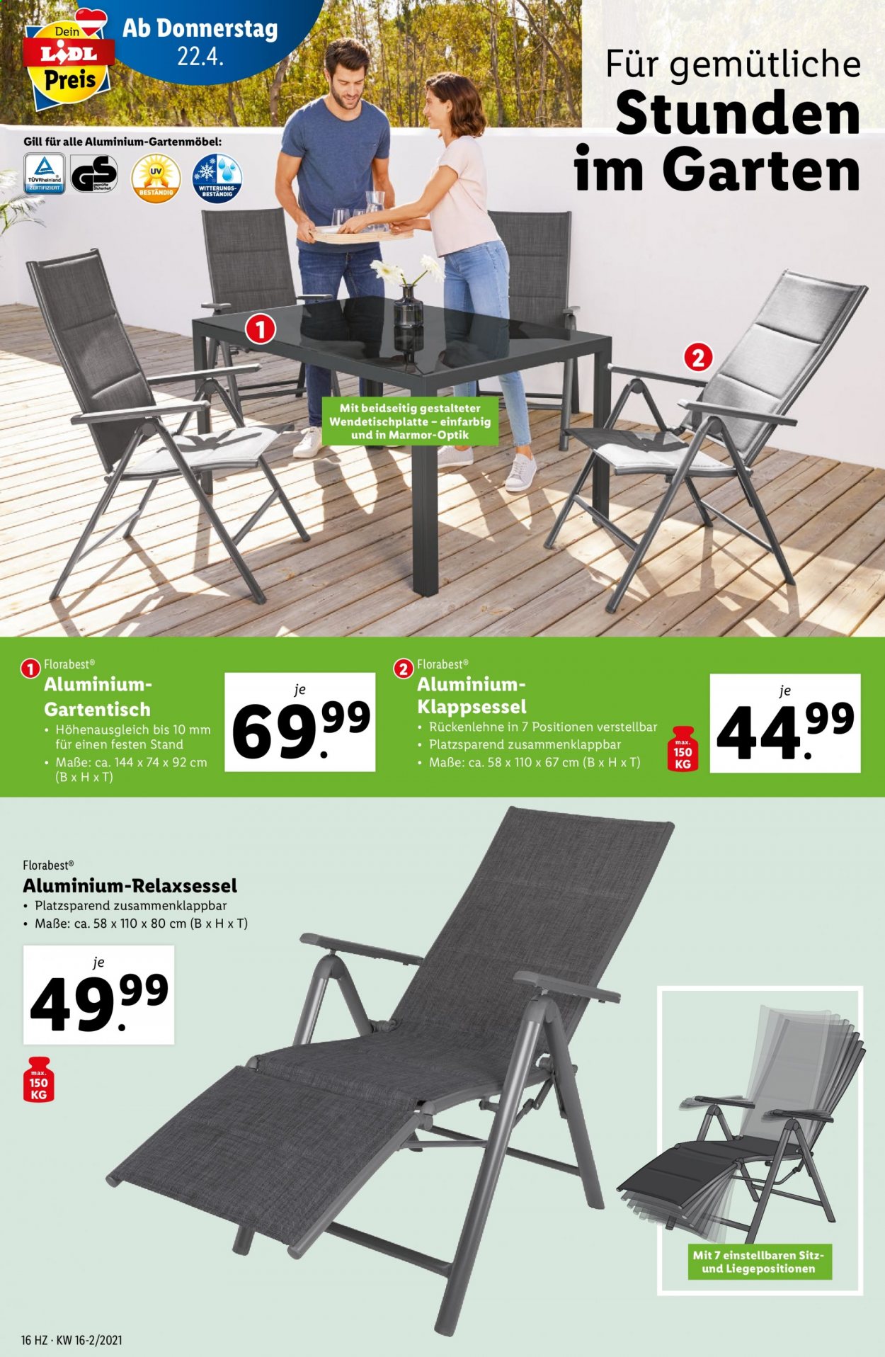 Angebote Lidl - 22.4.2021 - 28.4.2021. Seite 16