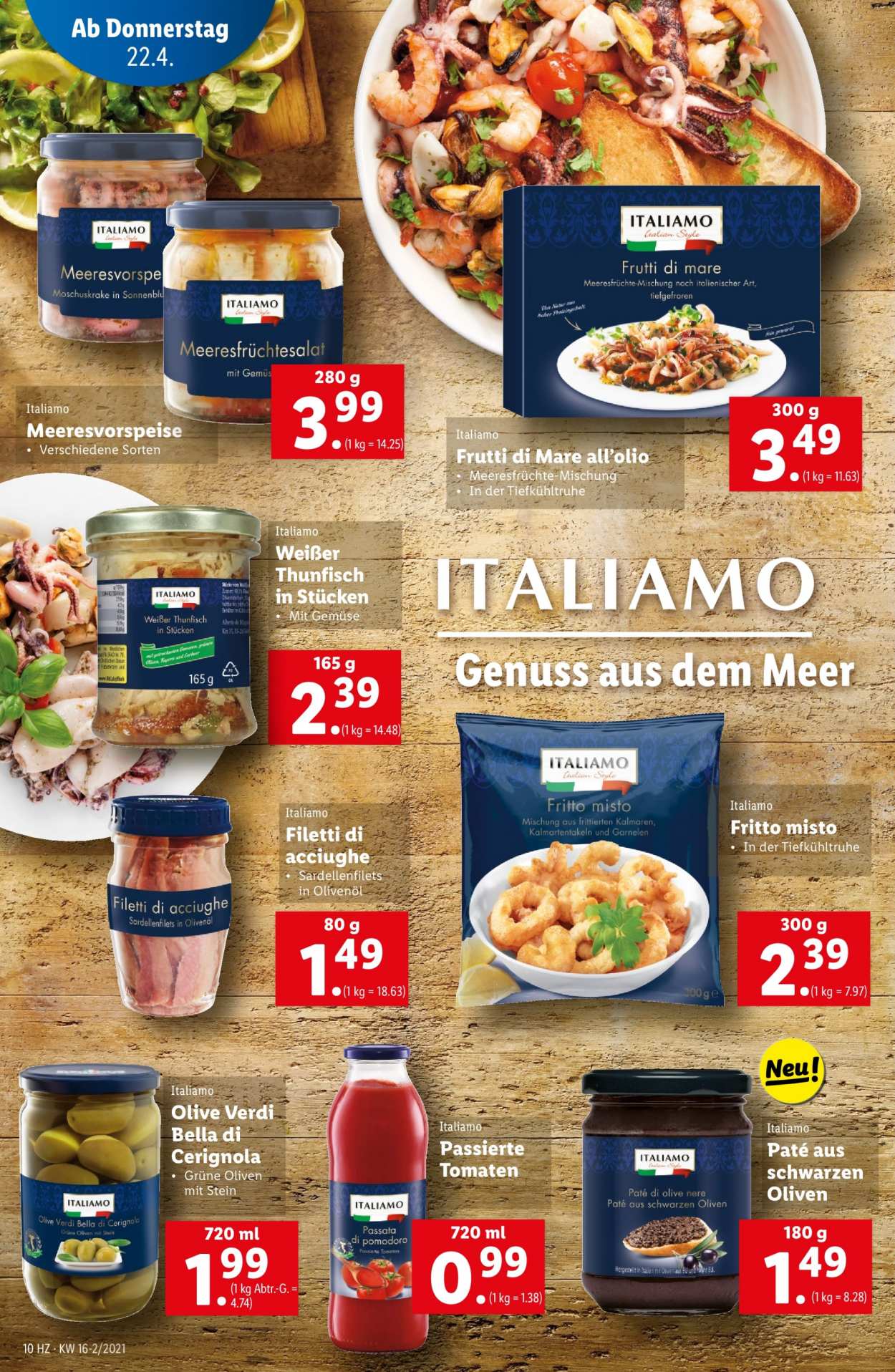 Angebote Lidl - 22.4.2021 - 28.4.2021. Seite 10