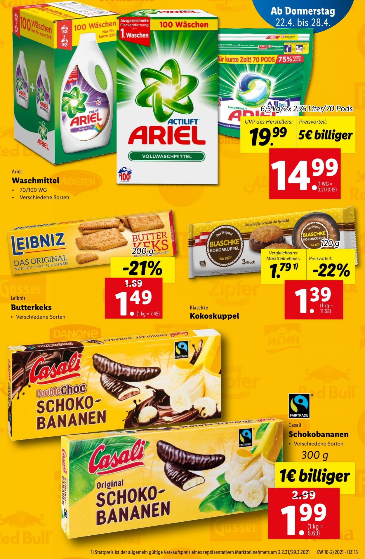 Angebote Lidl - 22.4.2021 - 28.4.2021. Seite 15