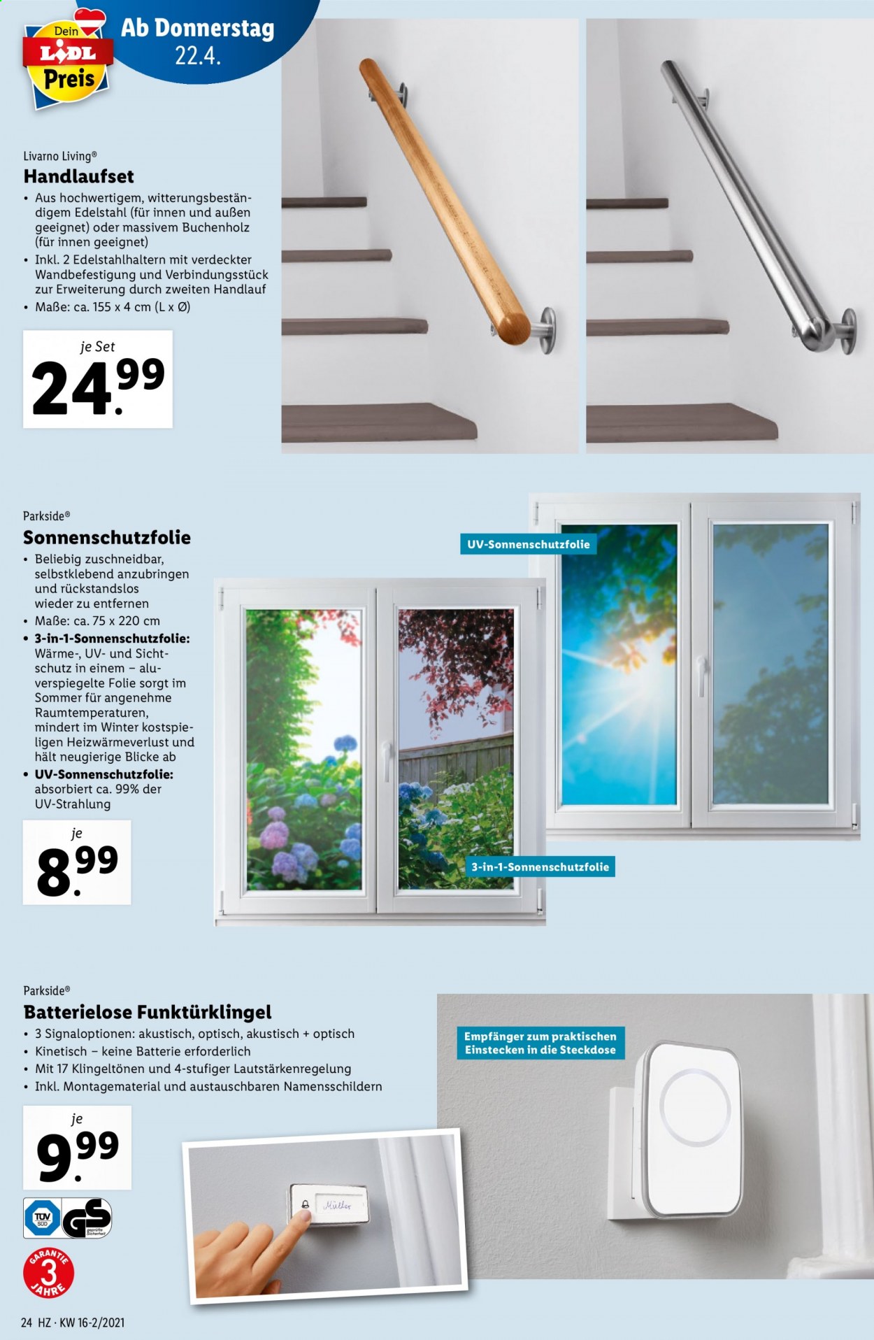 Angebote Lidl - 22.4.2021 - 28.4.2021. Seite 24
