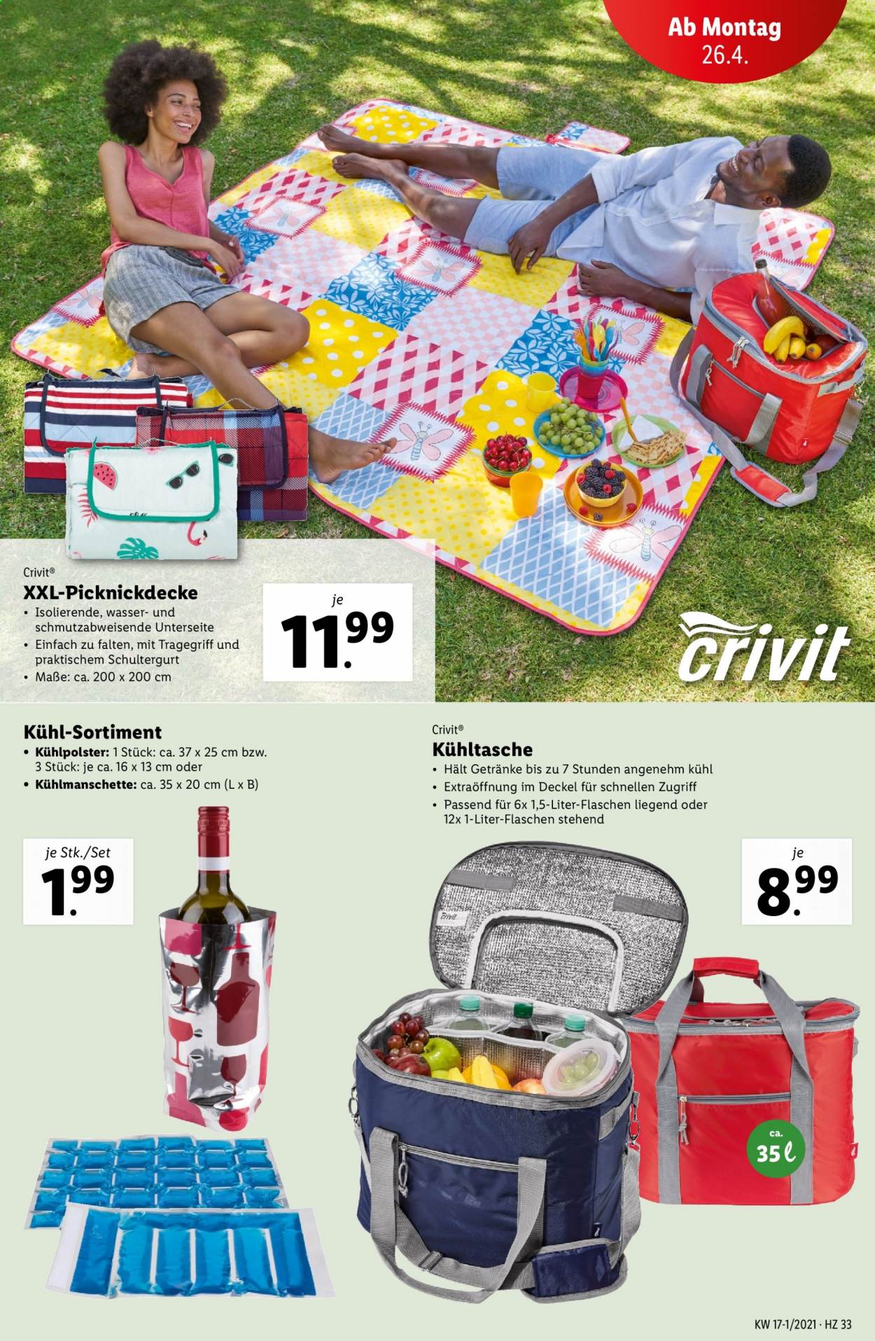Angebote Lidl - 22.4.2021 - 28.4.2021. Seite 33