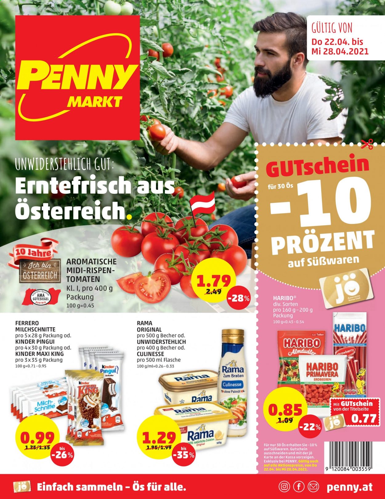 Angebote Penny - 22.4.2021 - 28.4.2021. Seite 1