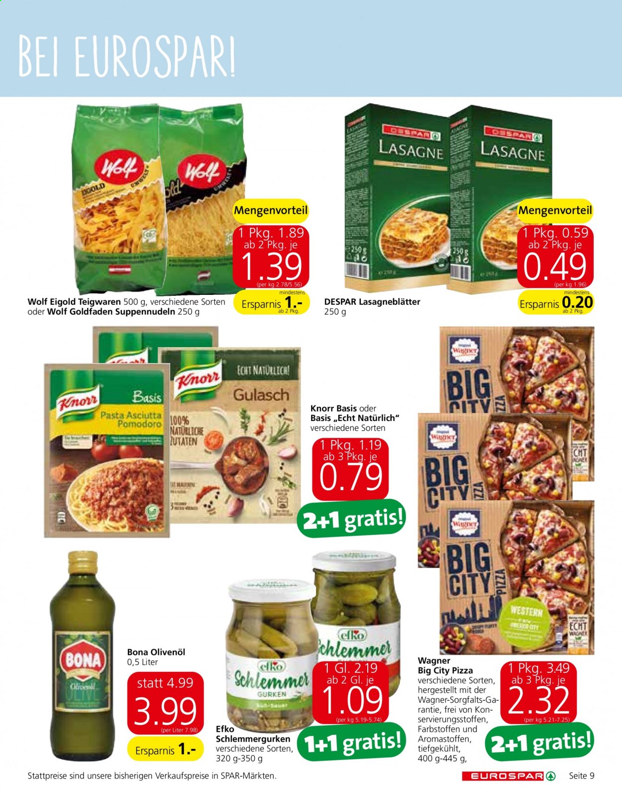 Angebote EUROSPAR - 22.4.2021 - 5.5.2021. Seite 9