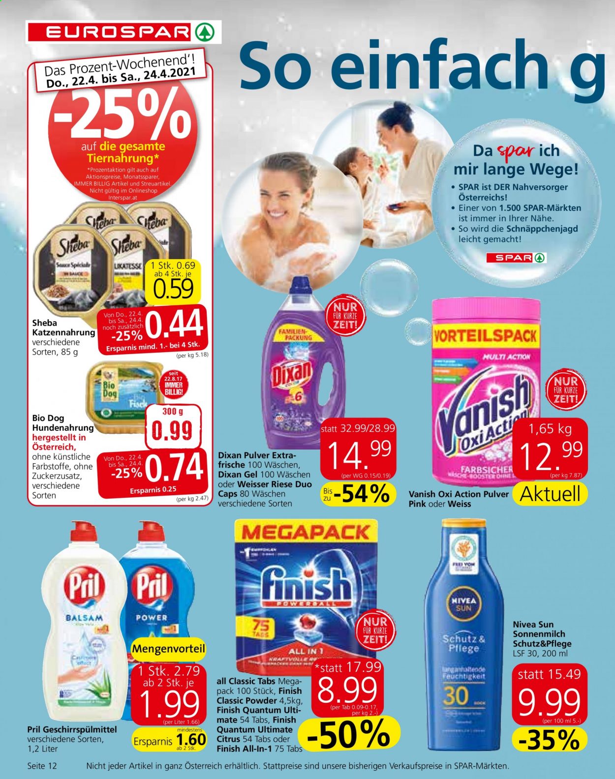 Angebote EUROSPAR - 22.4.2021 - 5.5.2021. Seite 12