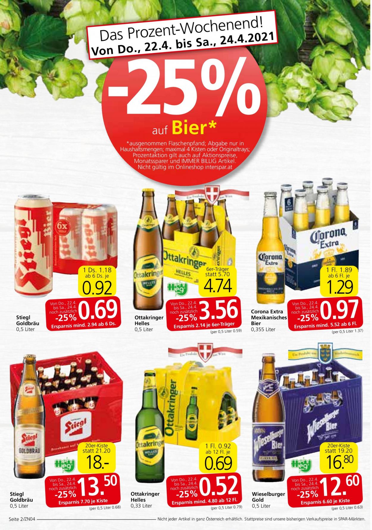 Angebote INTERSPAR - 22.4.2021 - 5.5.2021. Seite 2
