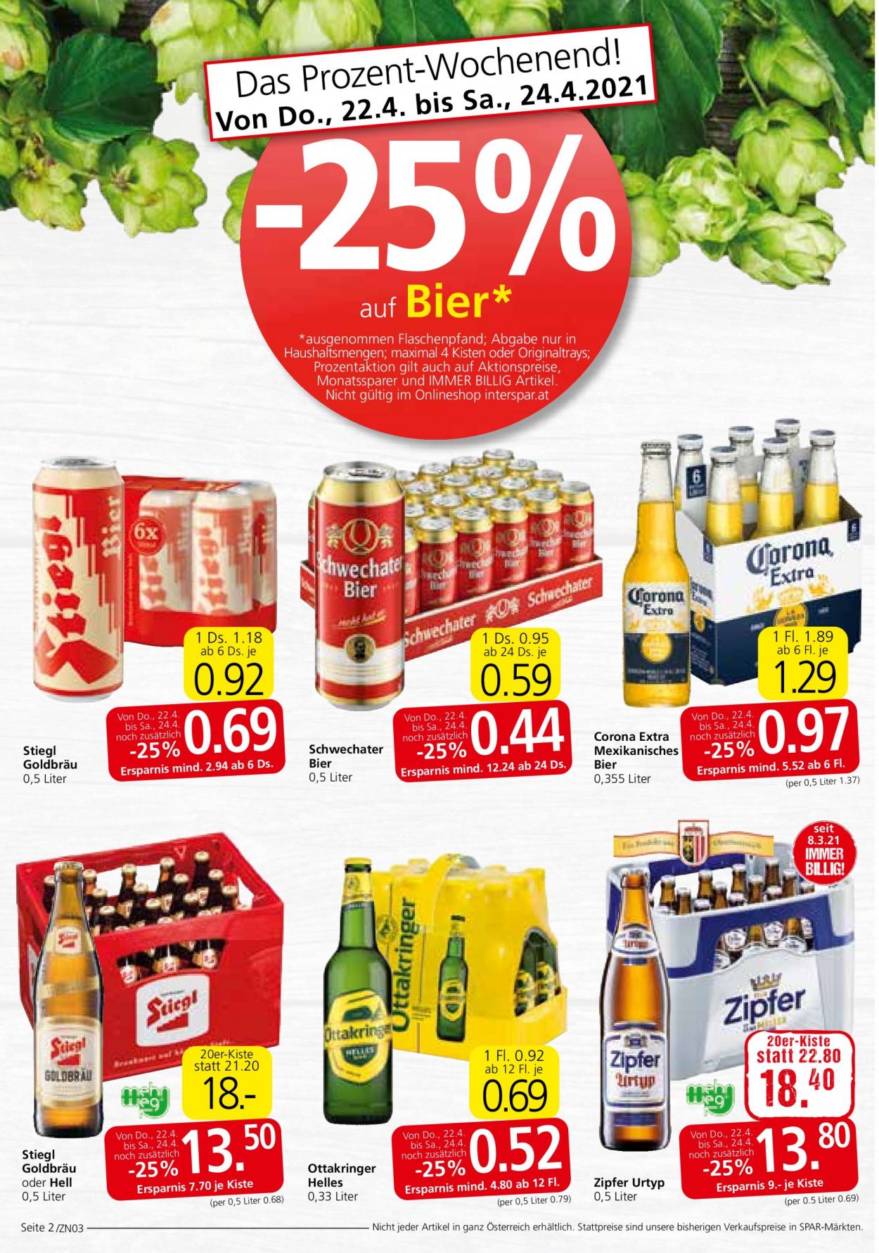 Angebote EUROSPAR - 22.4.2021 - 5.5.2021. Seite 2