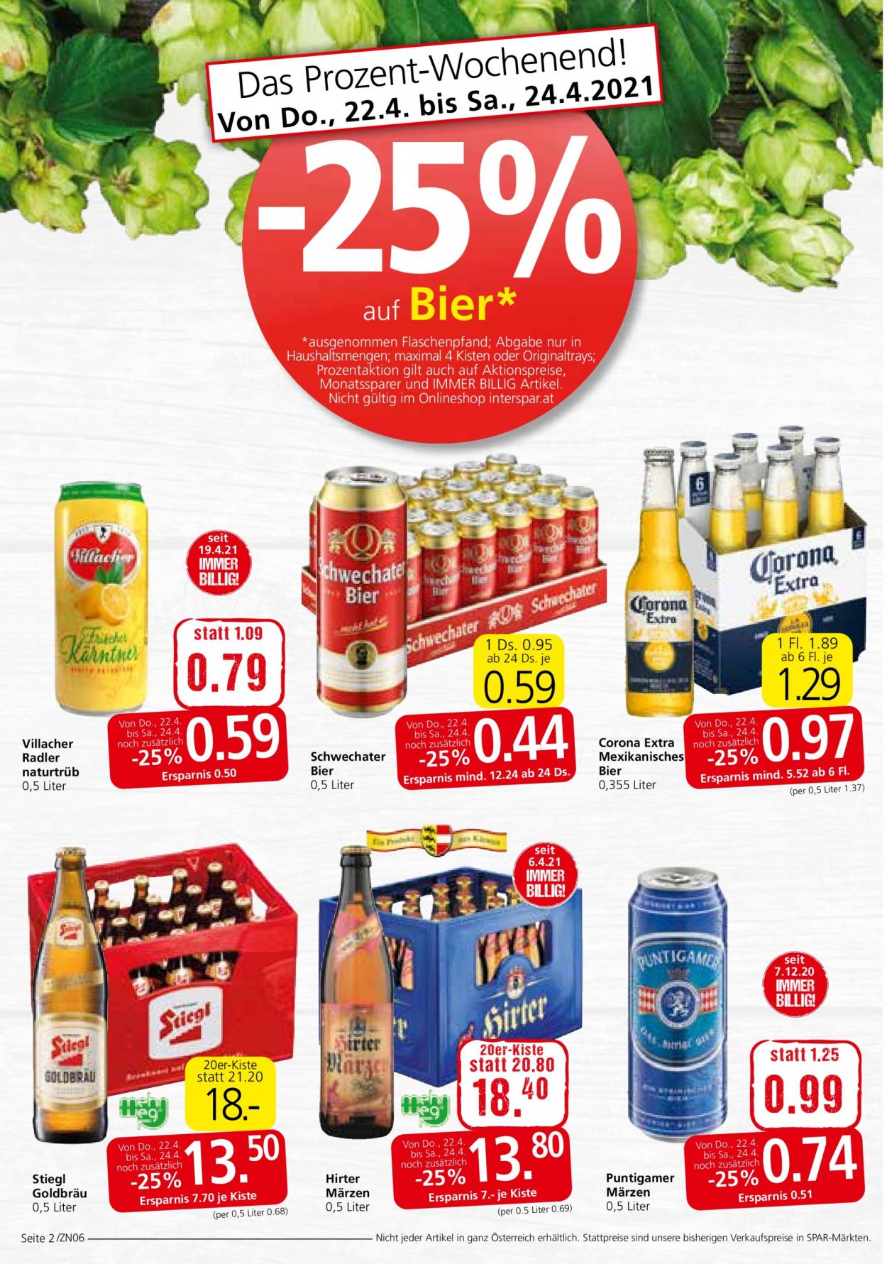 Angebote INTERSPAR - 22.4.2021 - 5.5.2021. Seite 2