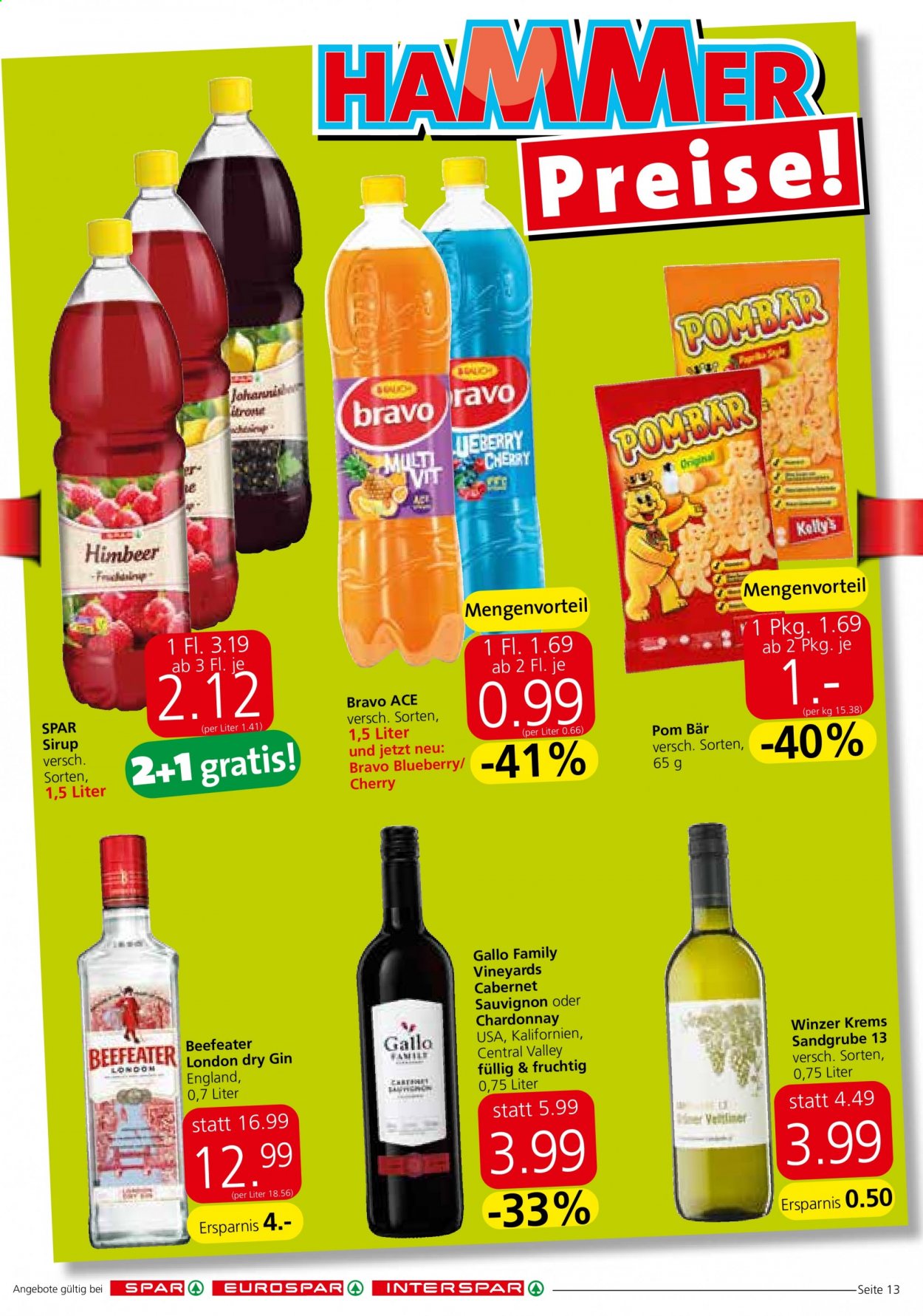 Angebote INTERSPAR - 22.4.2021 - 5.5.2021. Seite 13