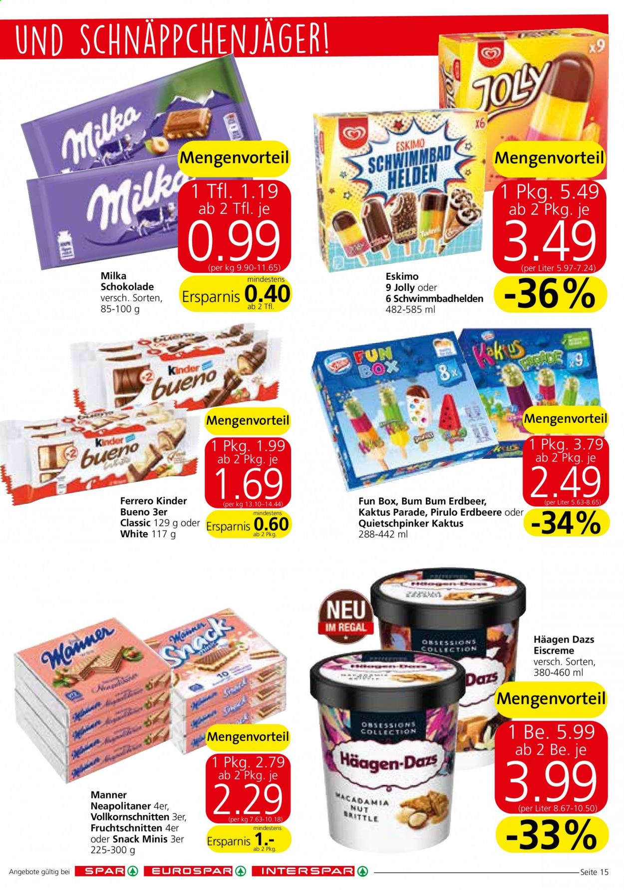 Angebote INTERSPAR - 22.4.2021 - 5.5.2021. Seite 15