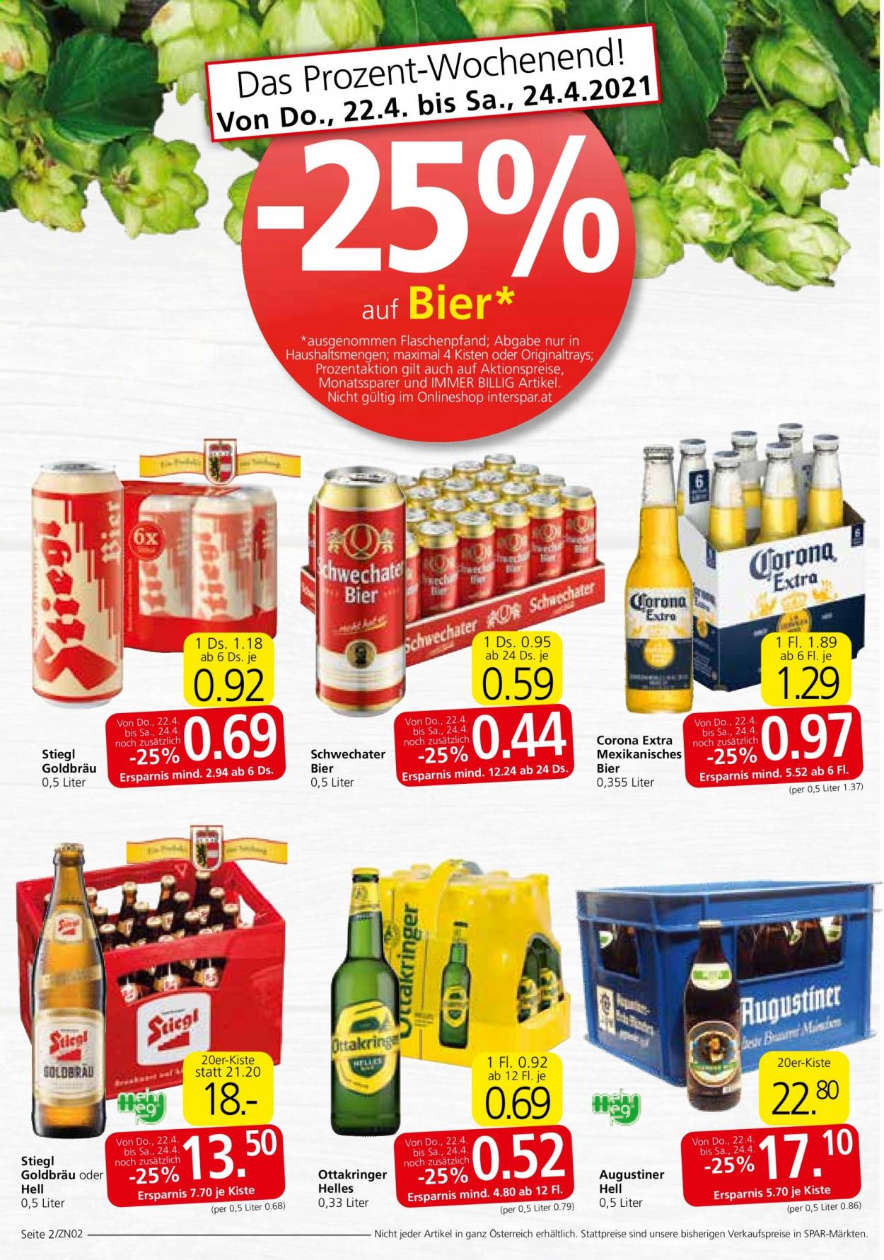 Angebote INTERSPAR - 22.4.2021 - 5.5.2021. Seite 2