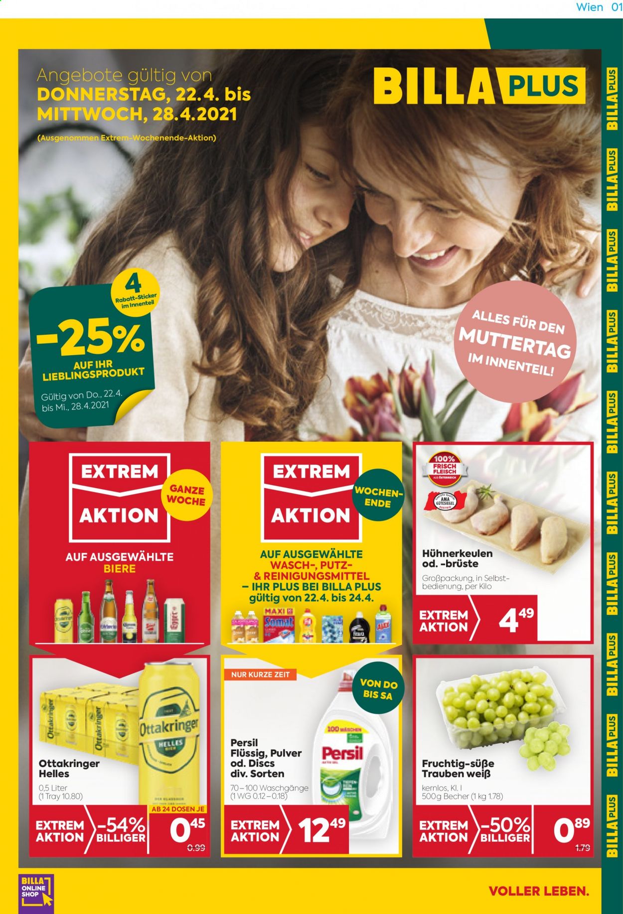 Angebote Billa Plus - 22.4.2021 - 28.4.2021. Seite 1