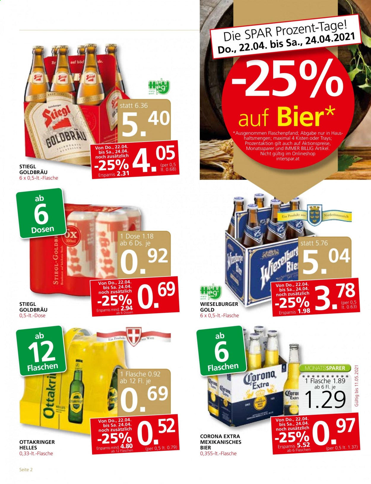 Angebote SPAR - 22.4.2021 - 5.5.2021. Seite 2