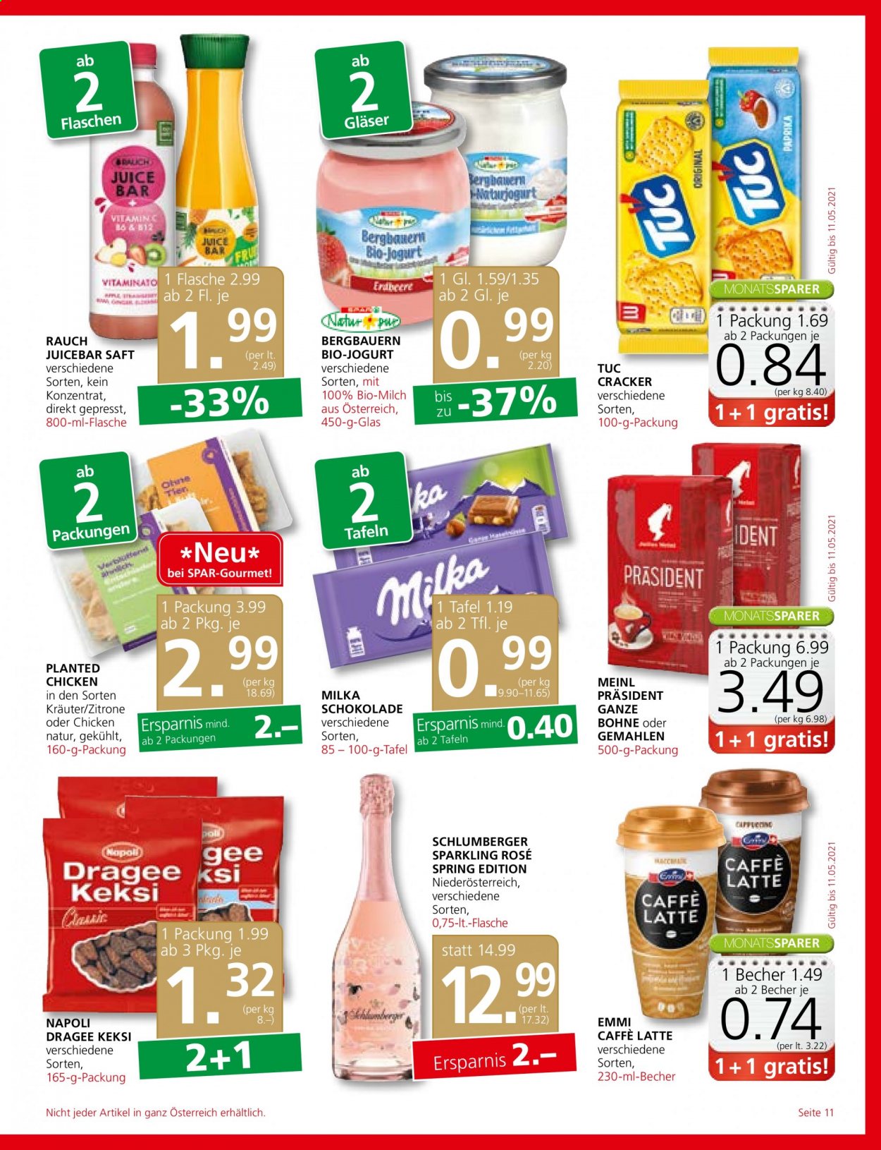 Angebote SPAR - 22.4.2021 - 5.5.2021. Seite 11