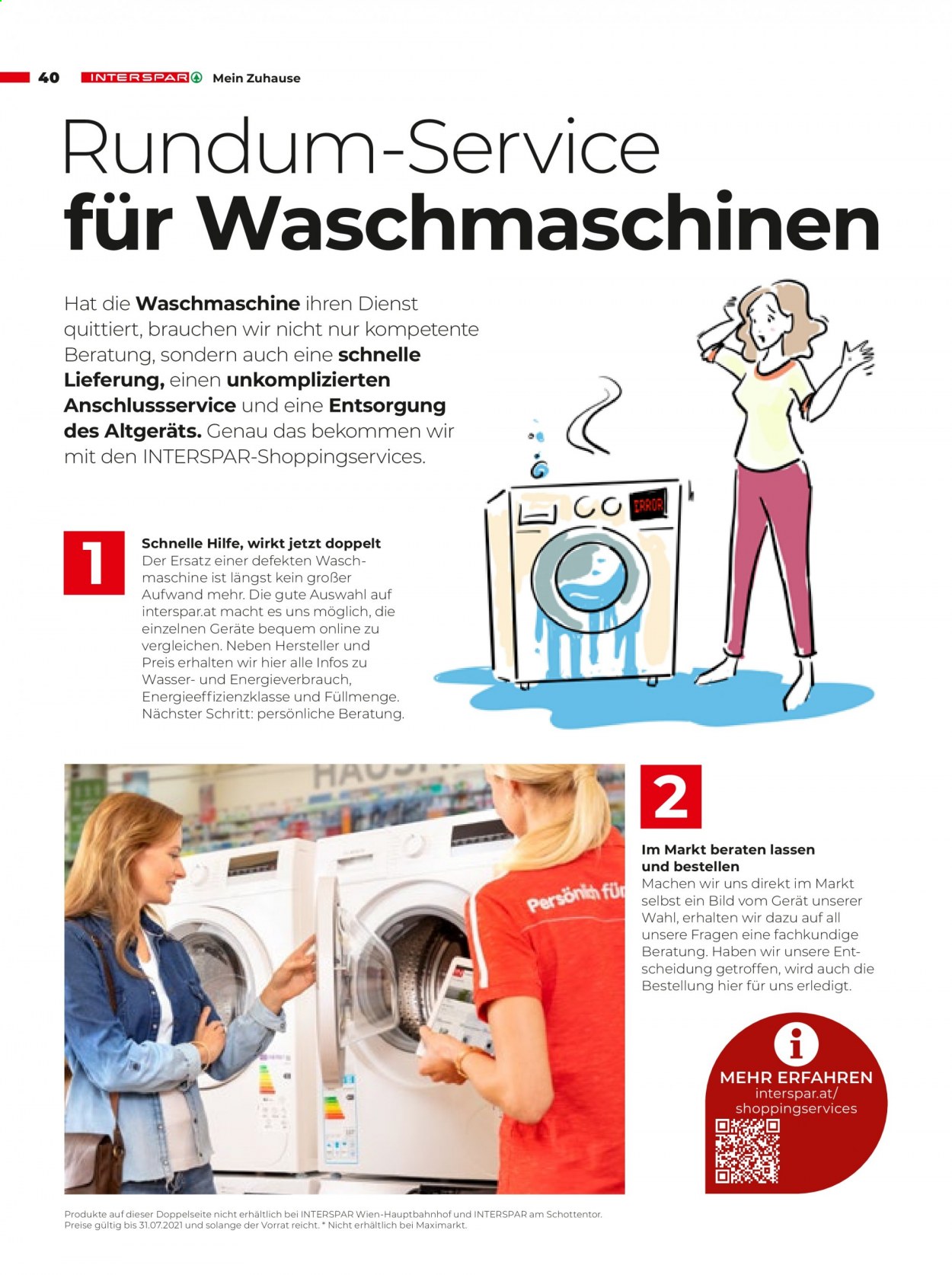 Angebote INTERSPAR - 22.4.2021 - 31.7.2021. Seite 40